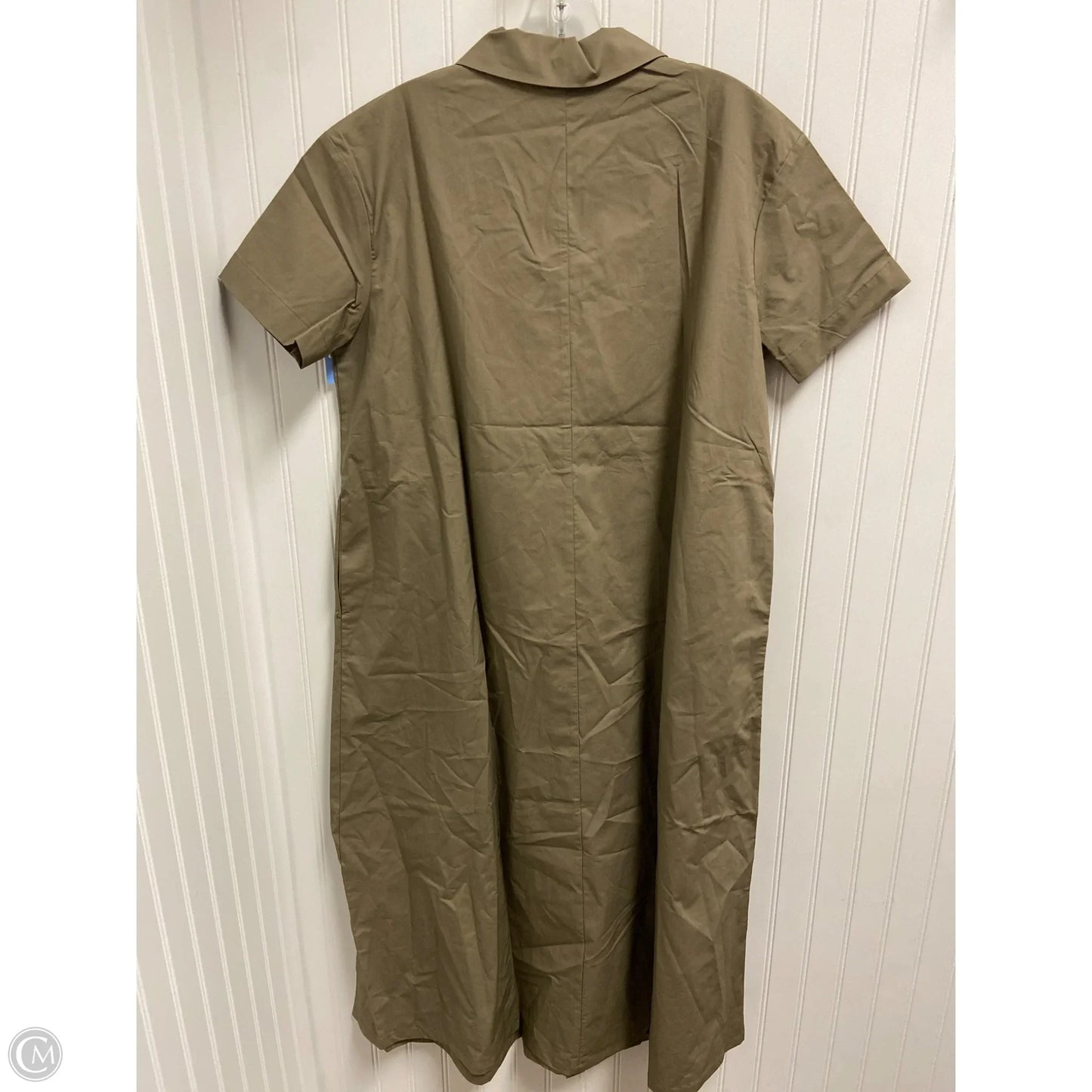 Dress Casual Maxi By Banana Republic In Taupe, Size: M