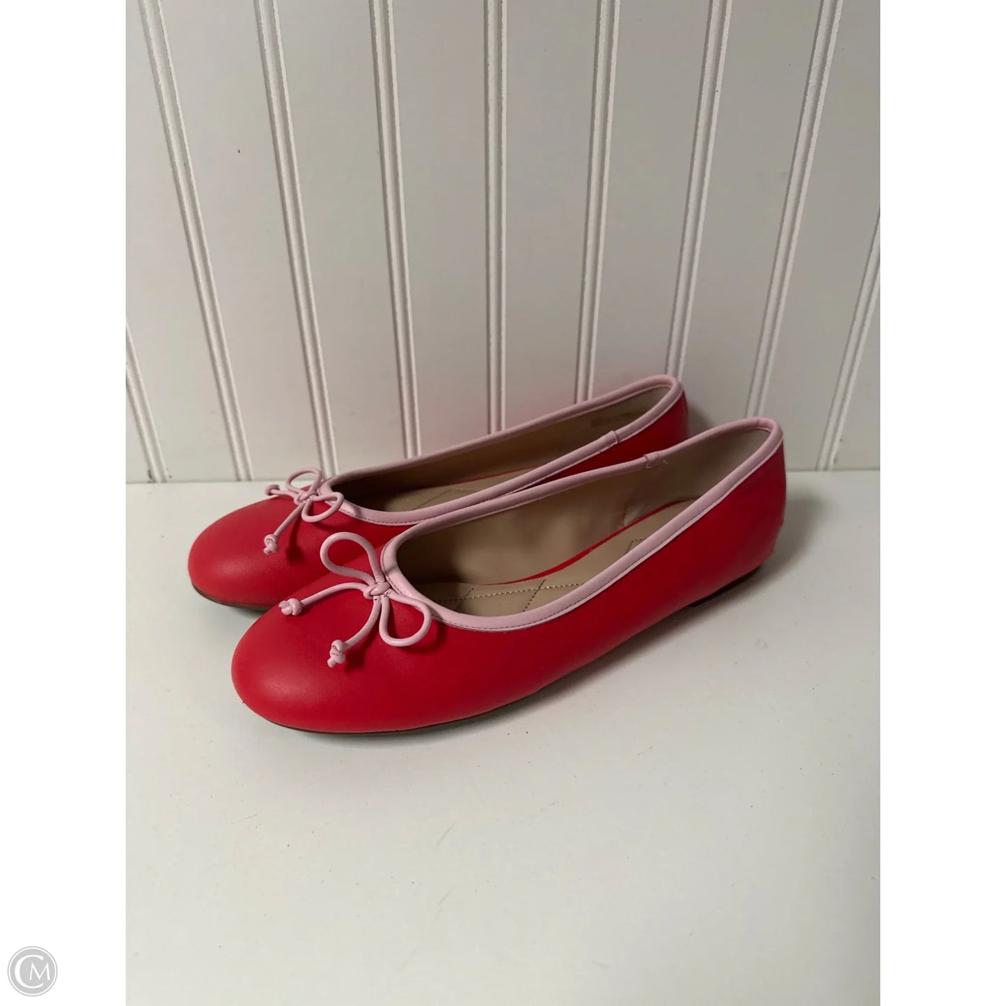 Shoes Flats By Talbots In Red, Size: 8.5