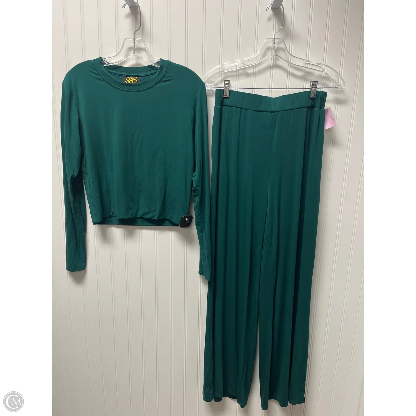 Pants Set 2pc By Clothes Mentor In Green, Size: S