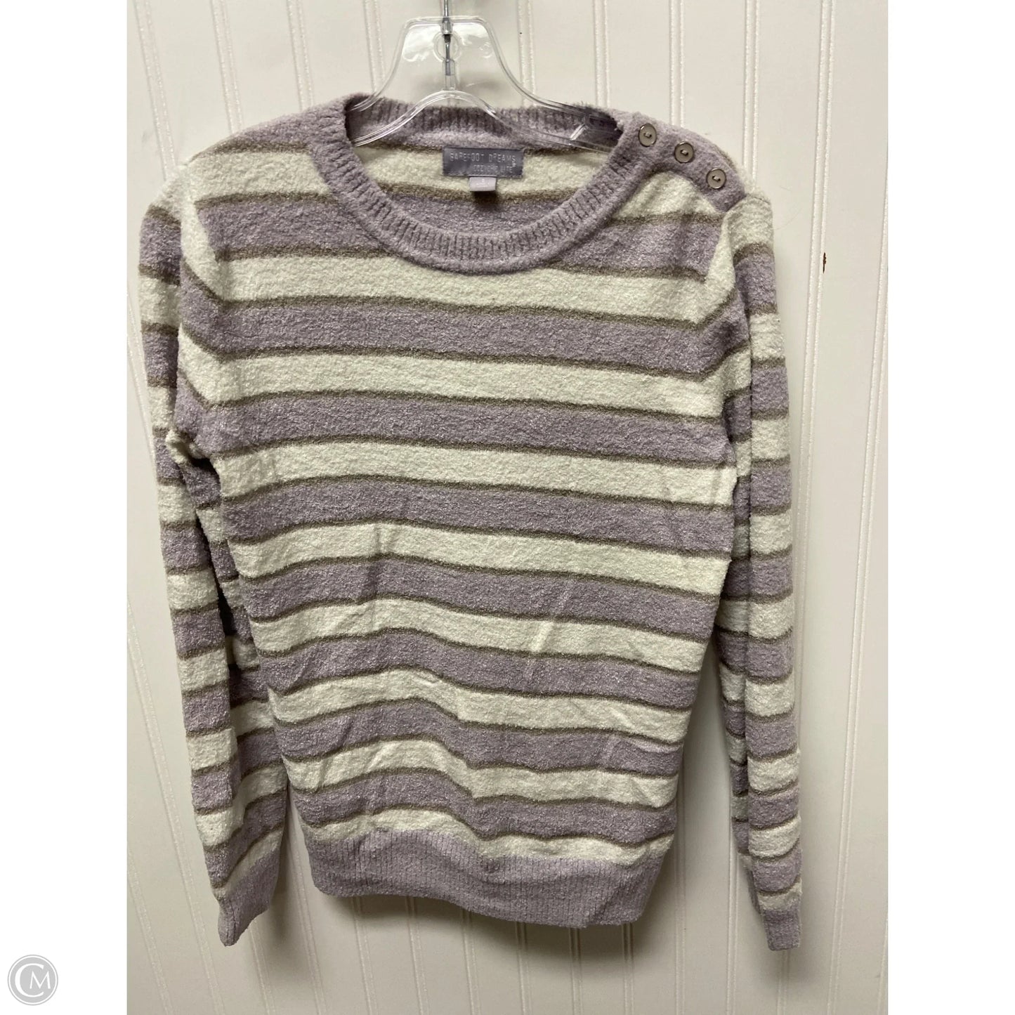 Sweater By Barefoot Dreams In Striped Pattern, Size: S