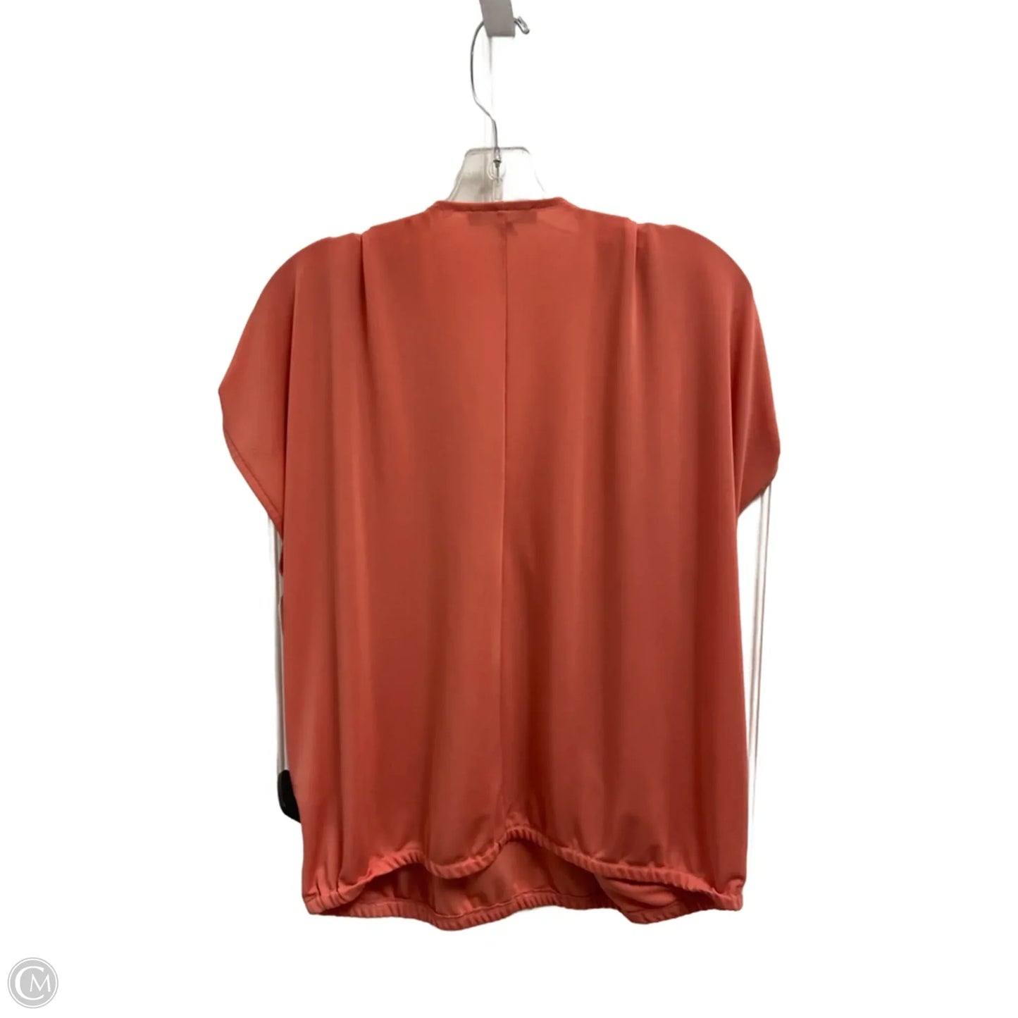Top Short Sleeve By Inc In Coral, Size: Xl