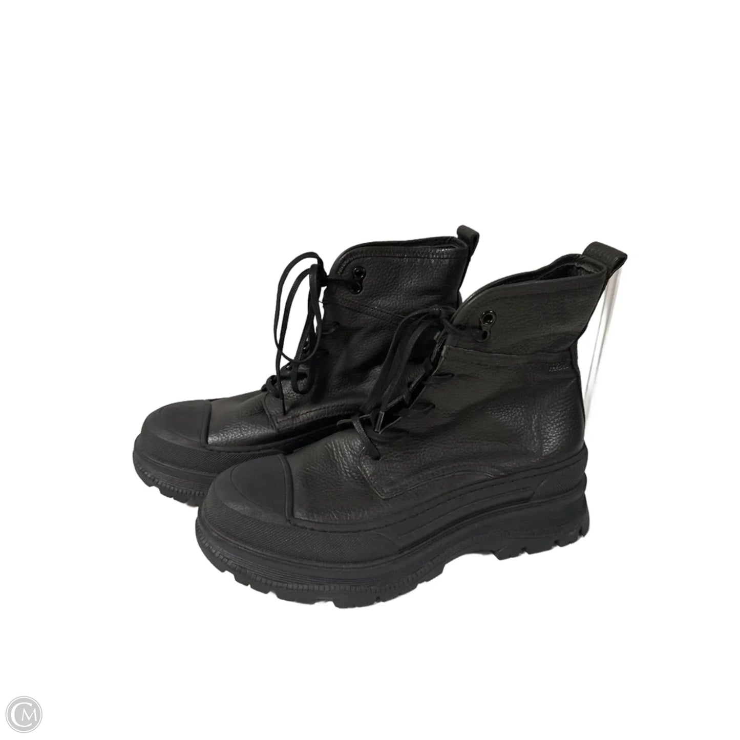 Boots Combat By Miz Mooz In Green, Size: 7.5