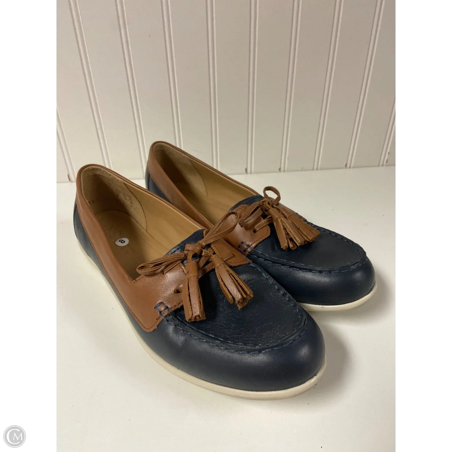 Shoes Flats By Clothes Mentor In Blue, Size: 8