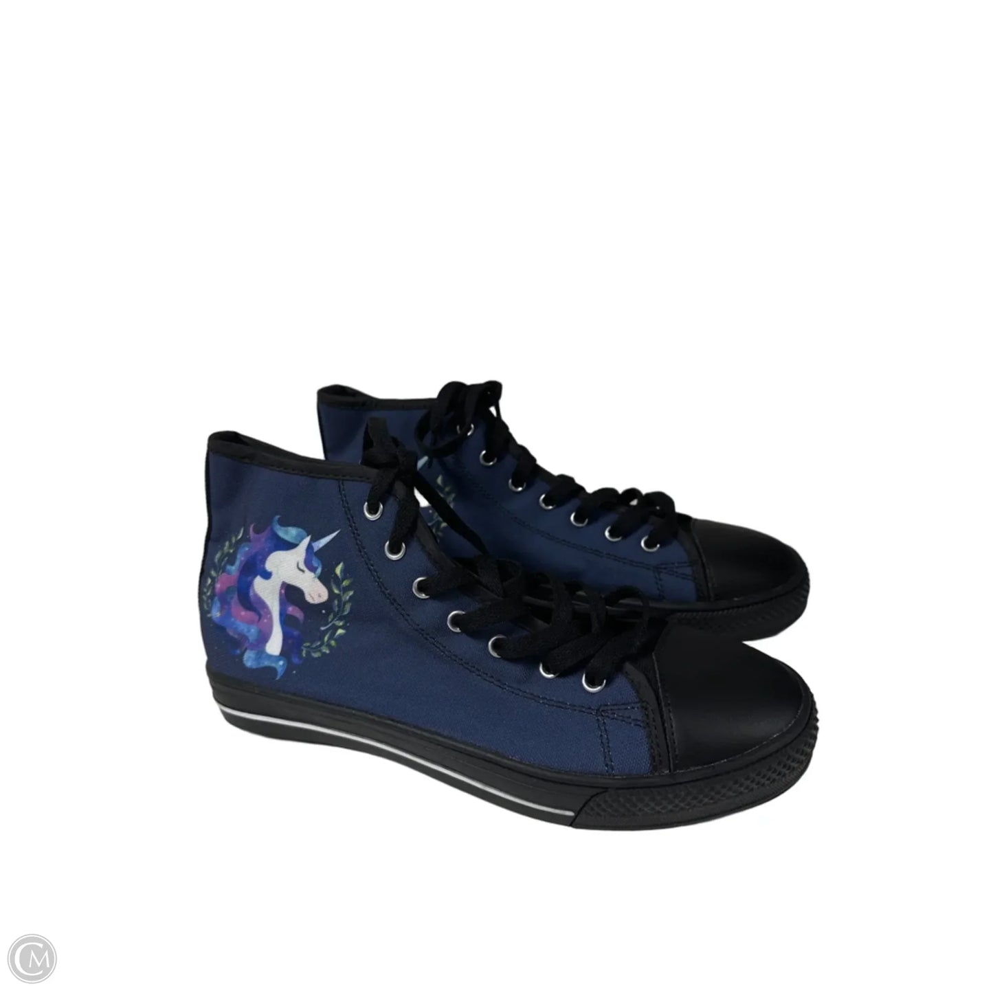 Shoes Sneakers By Clothes Mentor In Blue, Size: 8