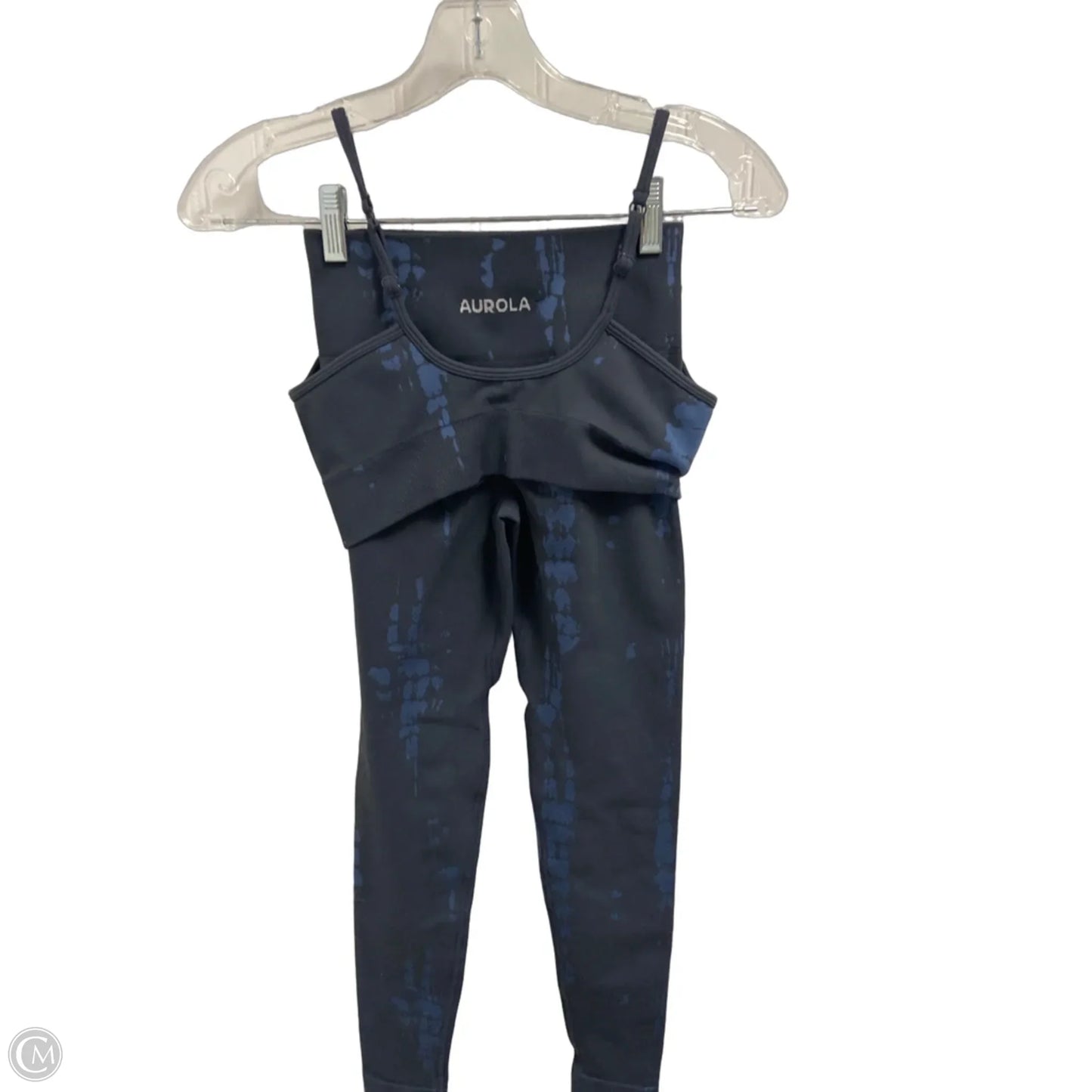 Athletic Pants 2pc By Cmb In Tie Dye Print, Size: S