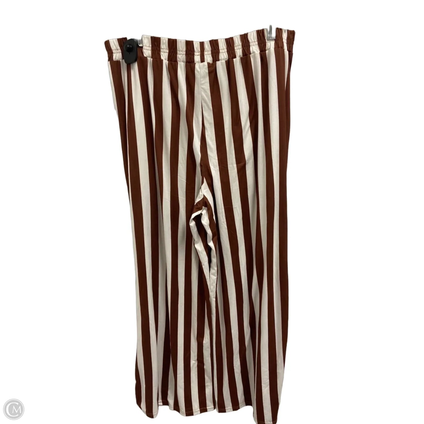 Pants Wide Leg By Blakeley In Striped Pattern, Size: 16