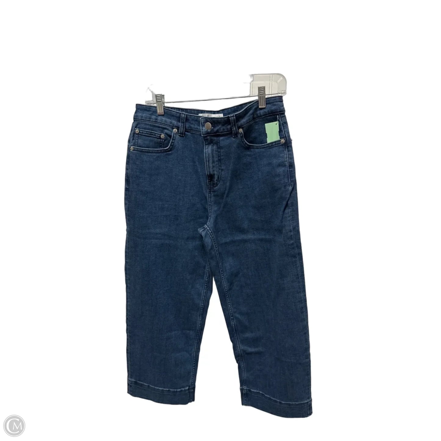 Jeans Straight By Amazon Essentials In Blue Denim, Size: 8