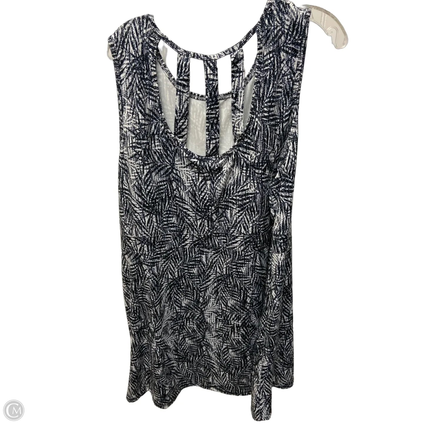 Dress Casual Short By Reel Legends In Black & White, Size: 2x