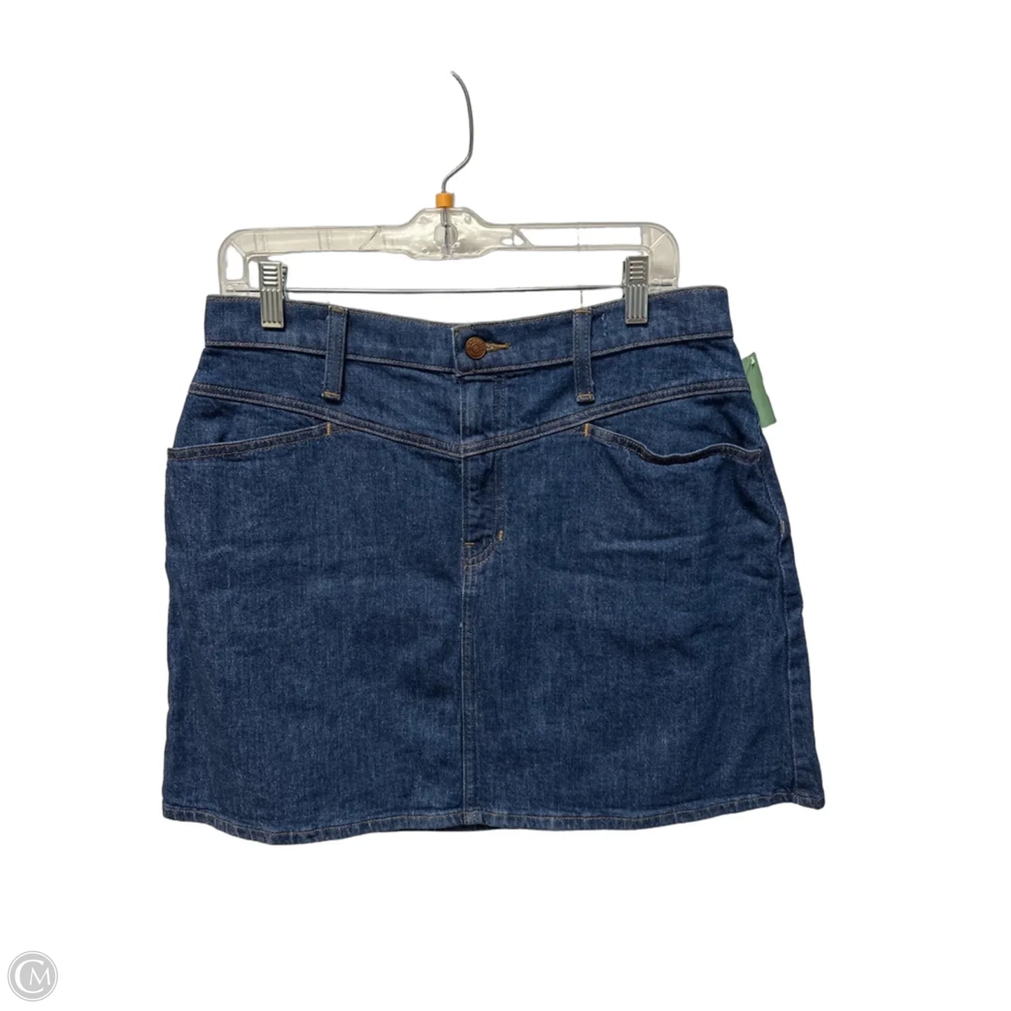 Skirt Mini & Short By Madewell In Blue Denim, Size: 10