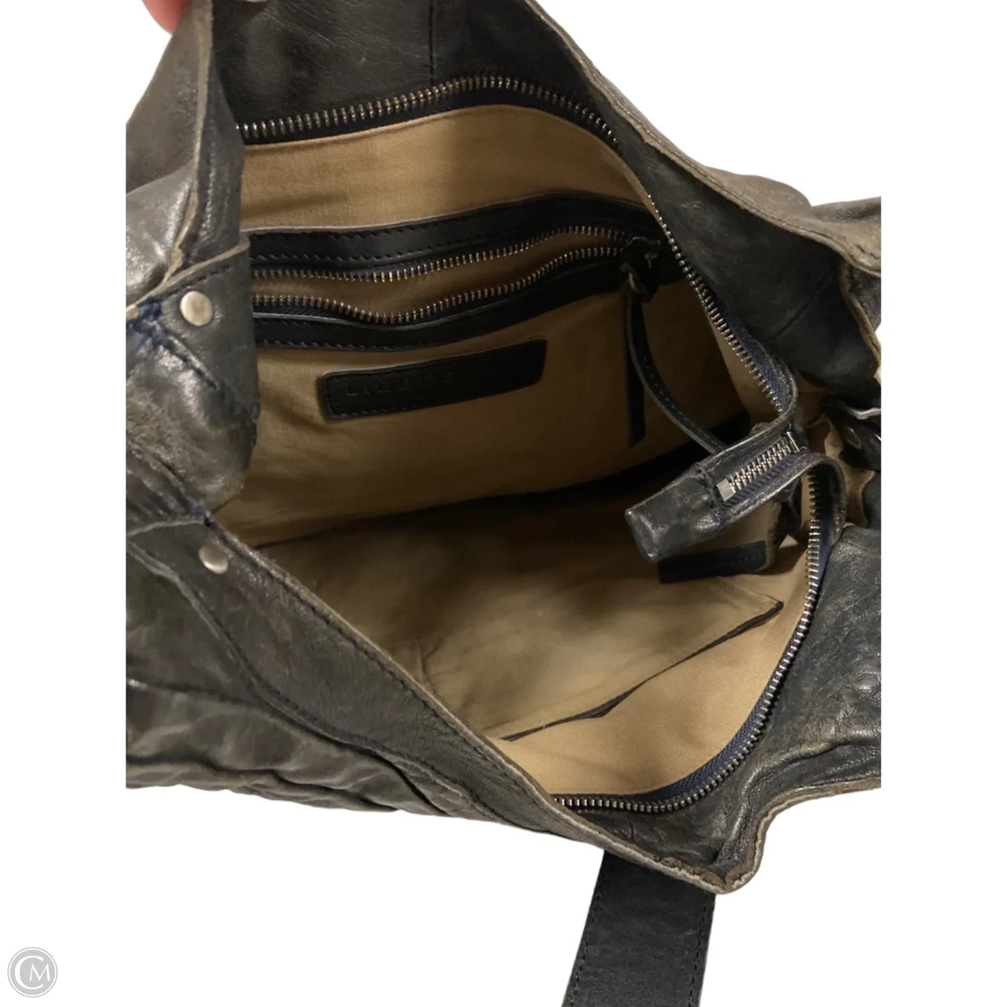 Handbag Leather By Liebeskind, Size: Large