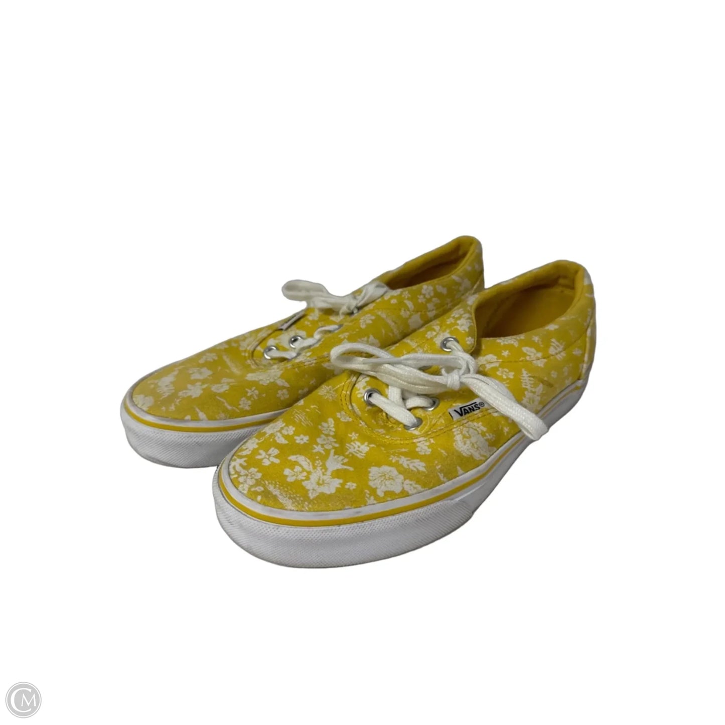 Shoes Flats By Vans In Yellow, Size: 6.5