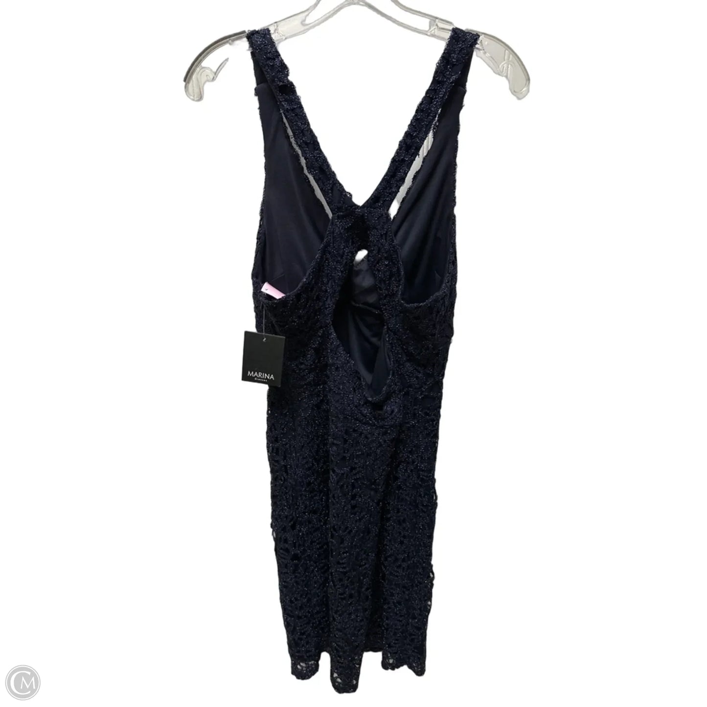 Dress Party Short By Marina In Navy, Size: M