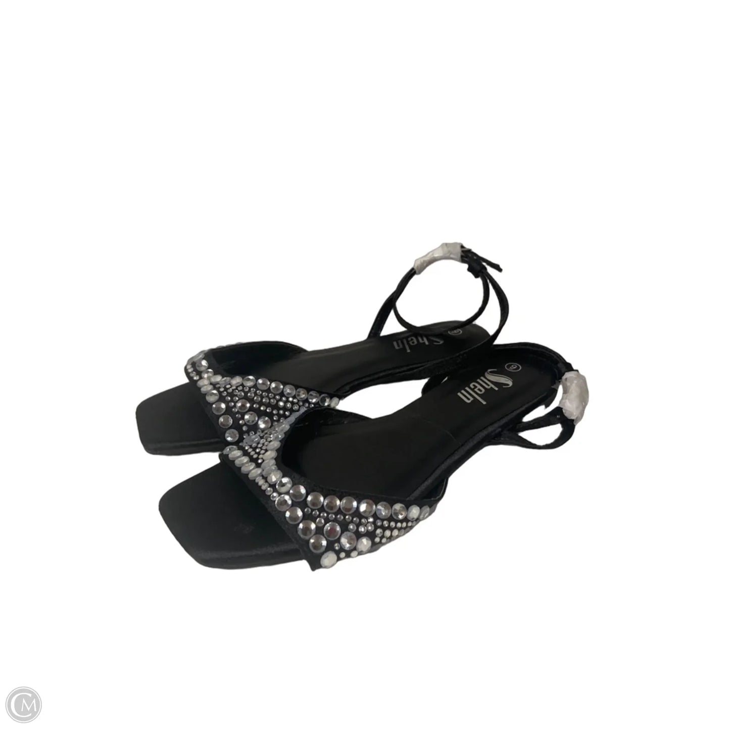 Sandals Flats By Shein In Black, Size: 9