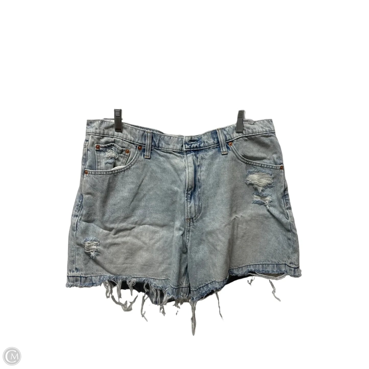 Shorts By Gap In Blue Denim, Size: 16