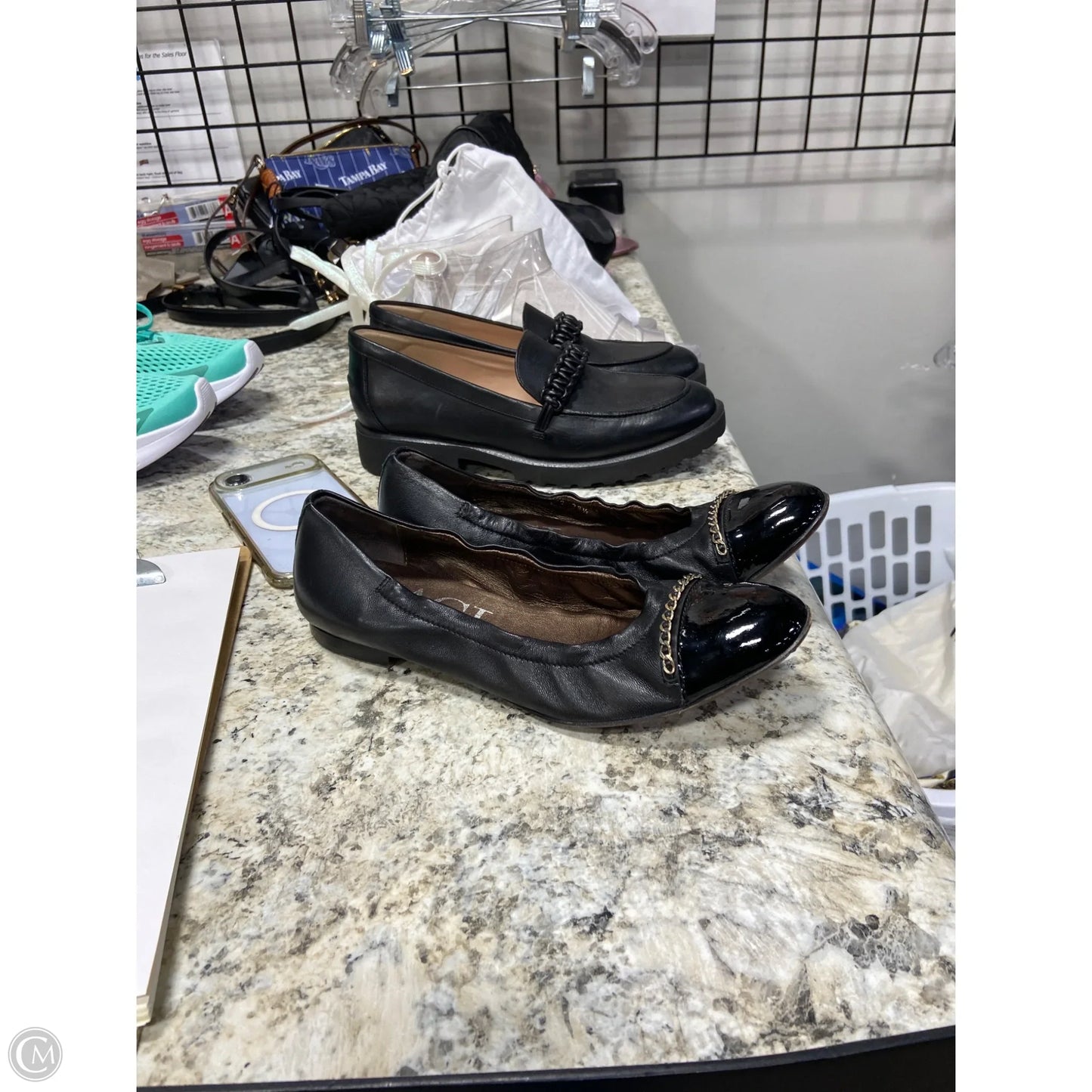 Shoes Flats By Agl In Black, Size: 8