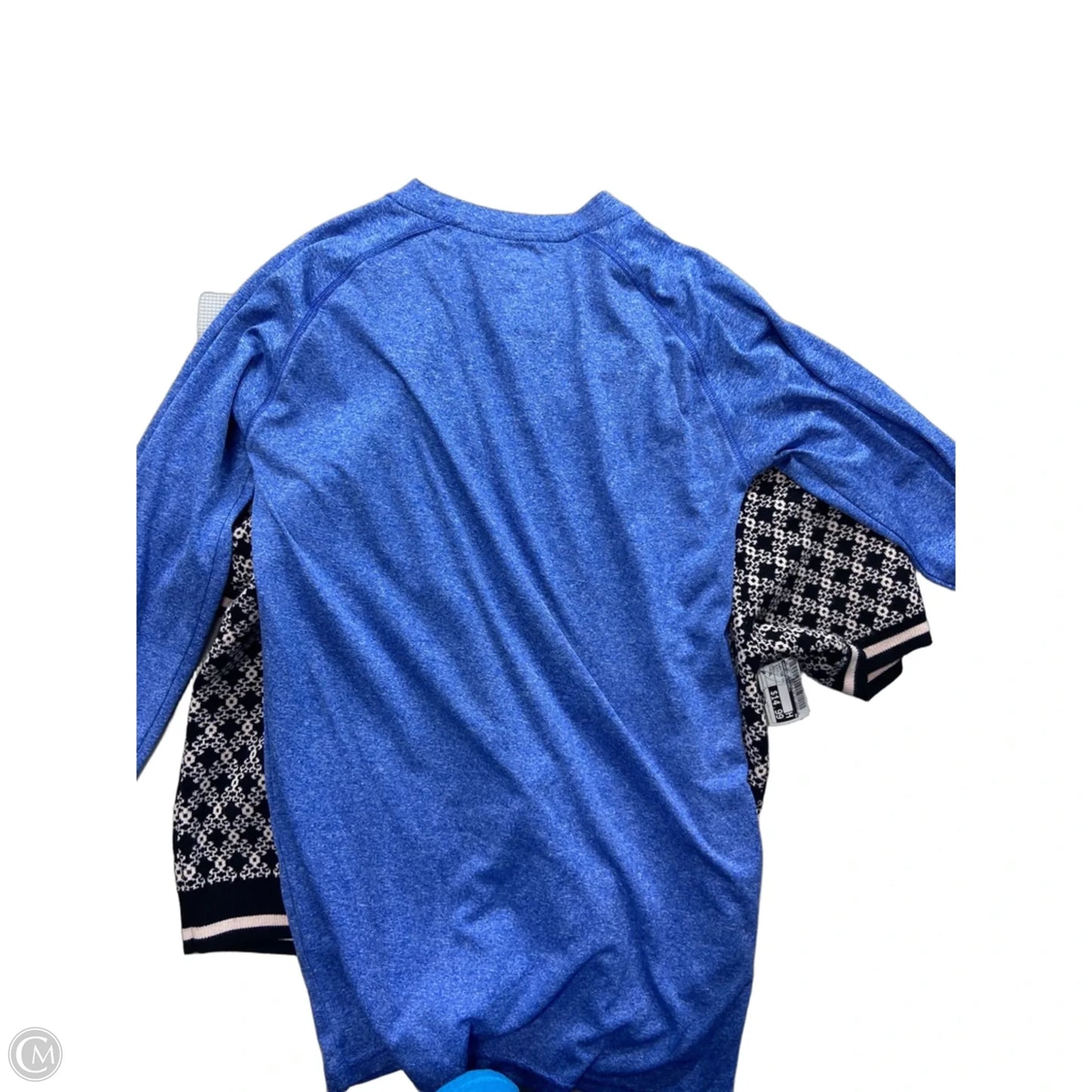 Athletic Top Long Sleeve Crewneck By Nhl In Blue, Size: Sp