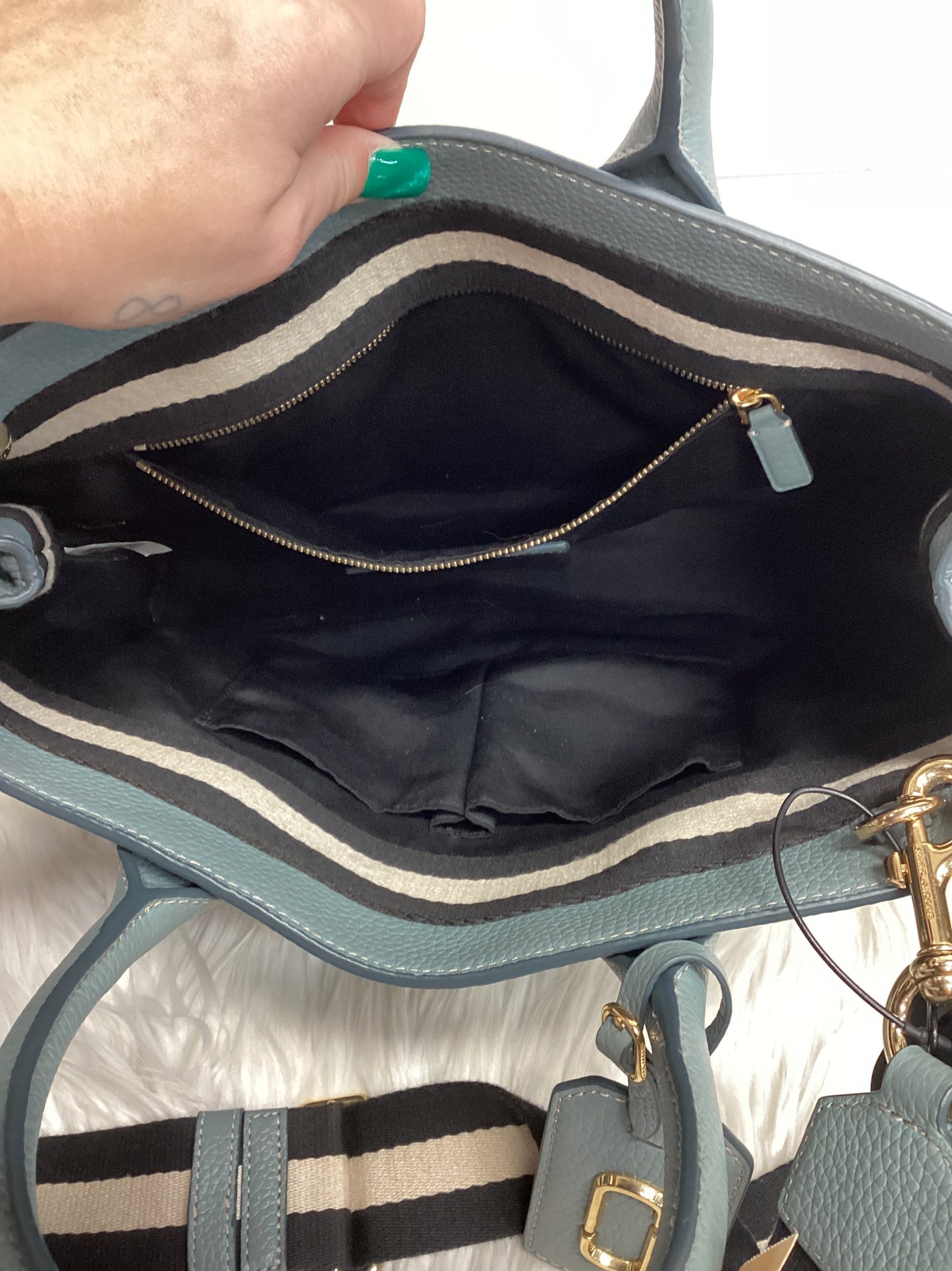 Handbag Designer By Marc By Marc Jacobs In Blue, Size:Large