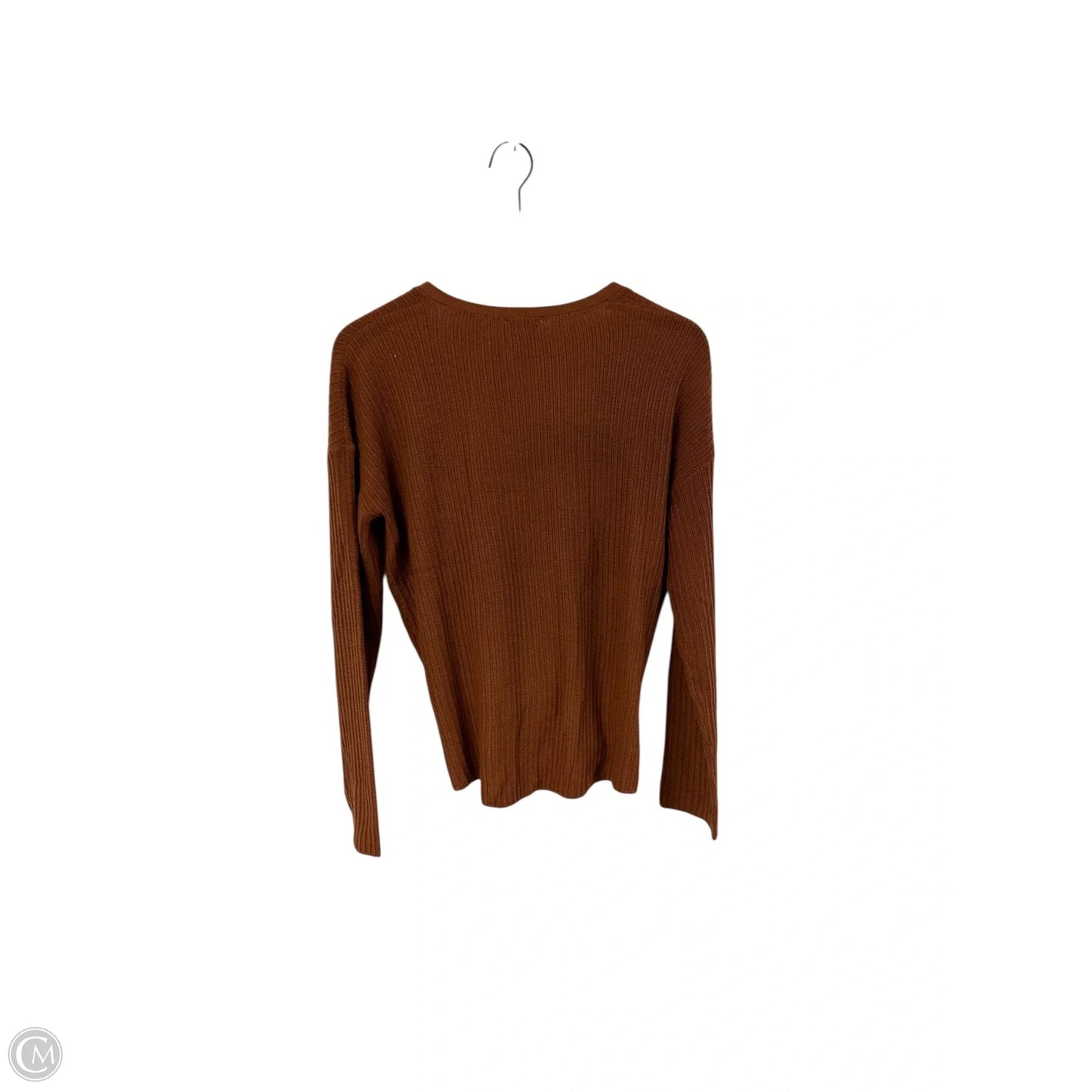 Sweater By Hem & Thread In Brown, Size: L