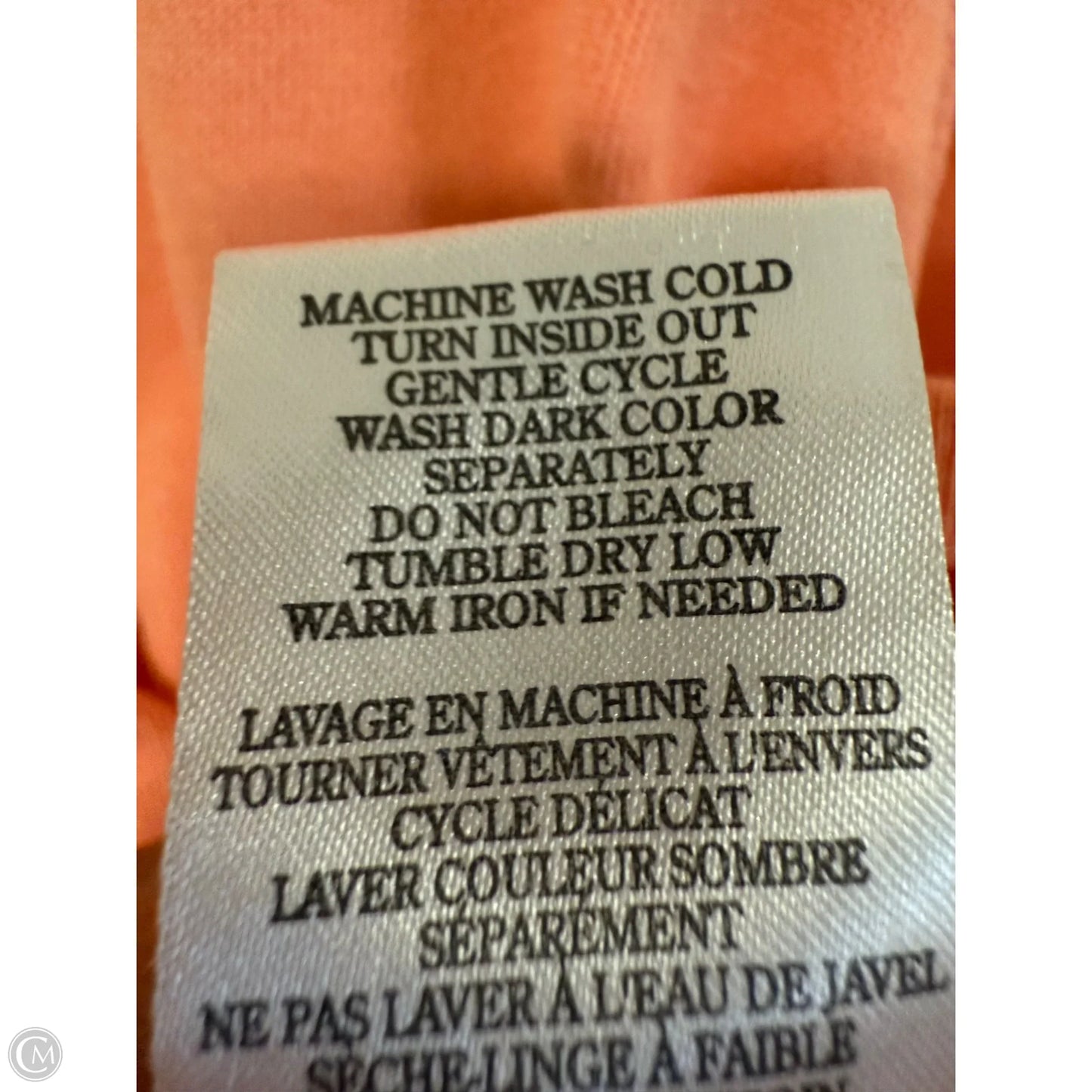 Sweatshirt Crewneck By Z Supply In Coral, Size: L