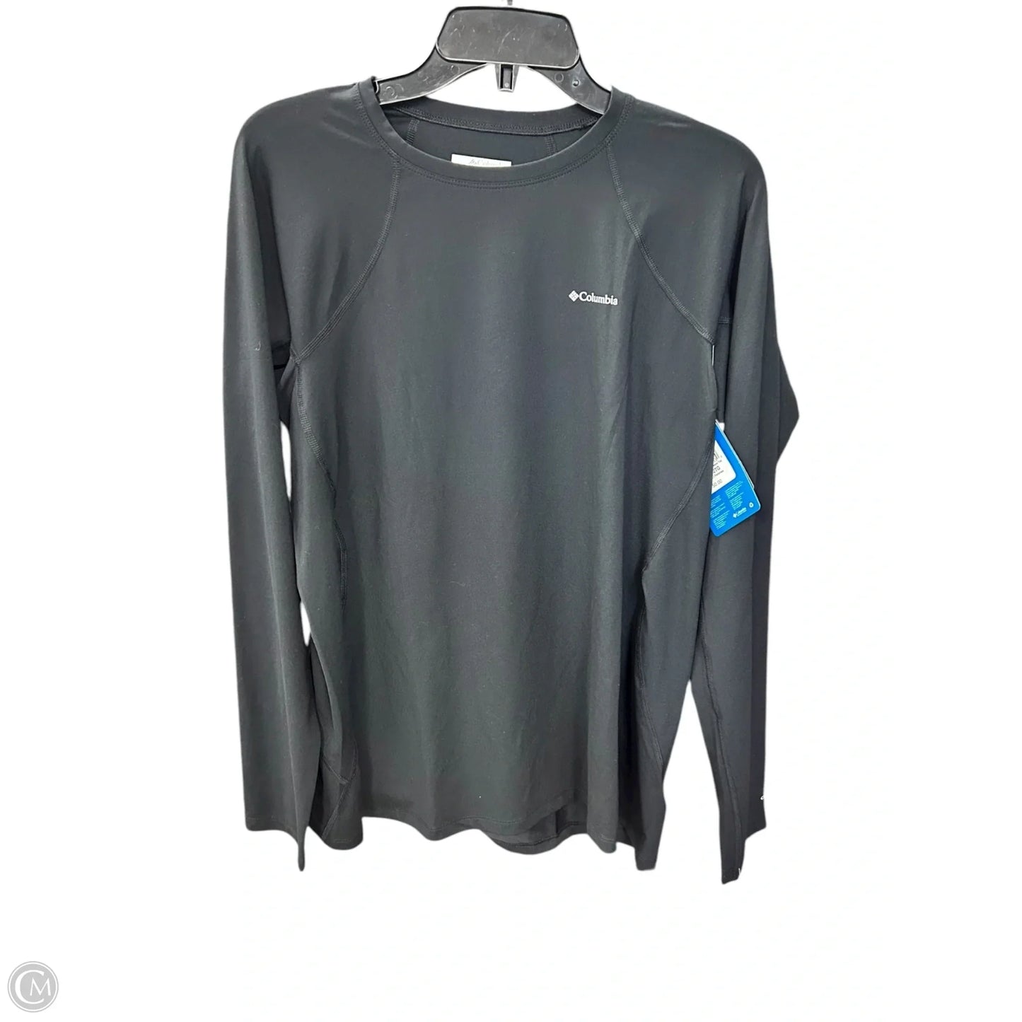 Athletic Top Long Sleeve Crewneck By Columbia In Black, Size: Xxl