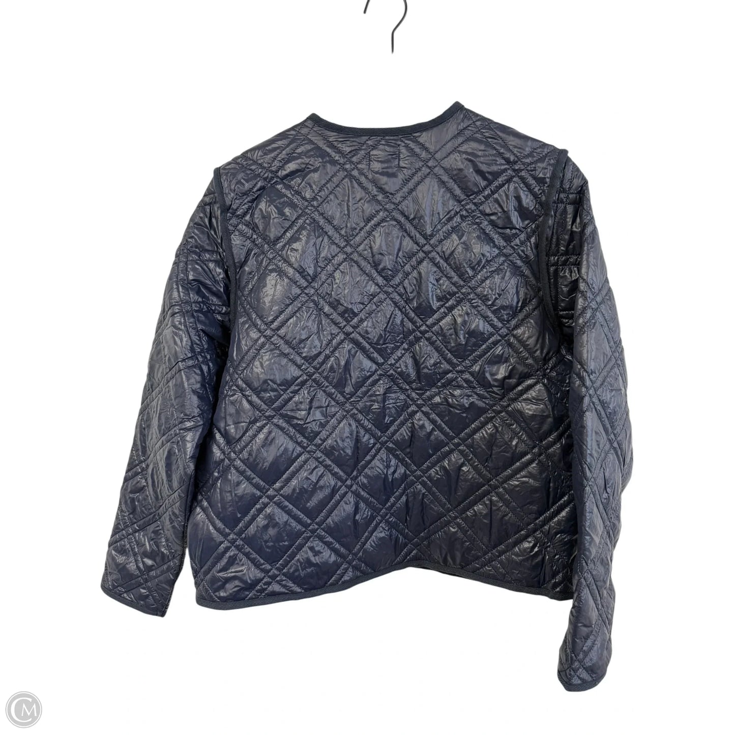 Jacket Puffer & Quilted By Time And Tru In Navy, Size: M