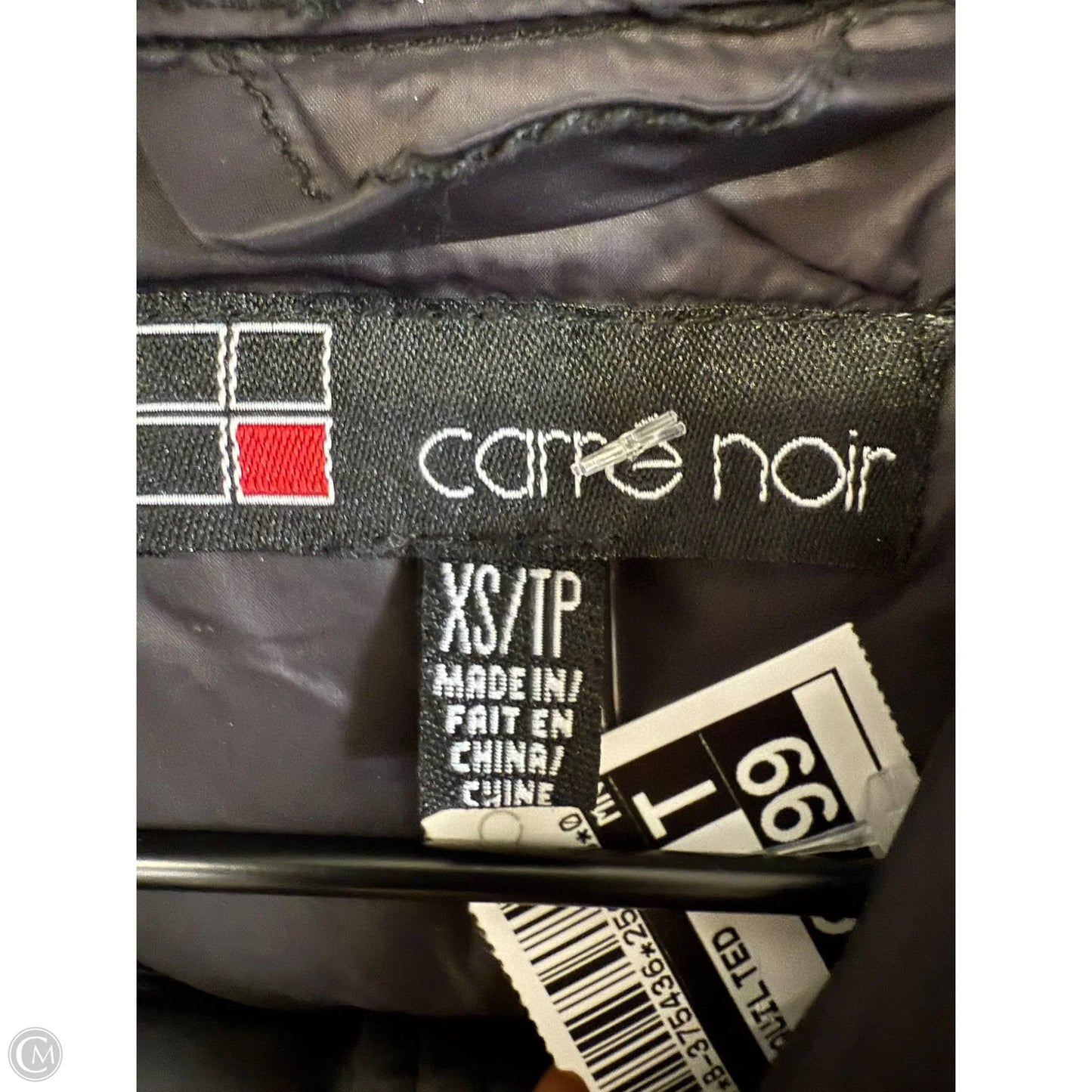 Vest Puffer & Quilted By Cmc In Black, Size: Xs