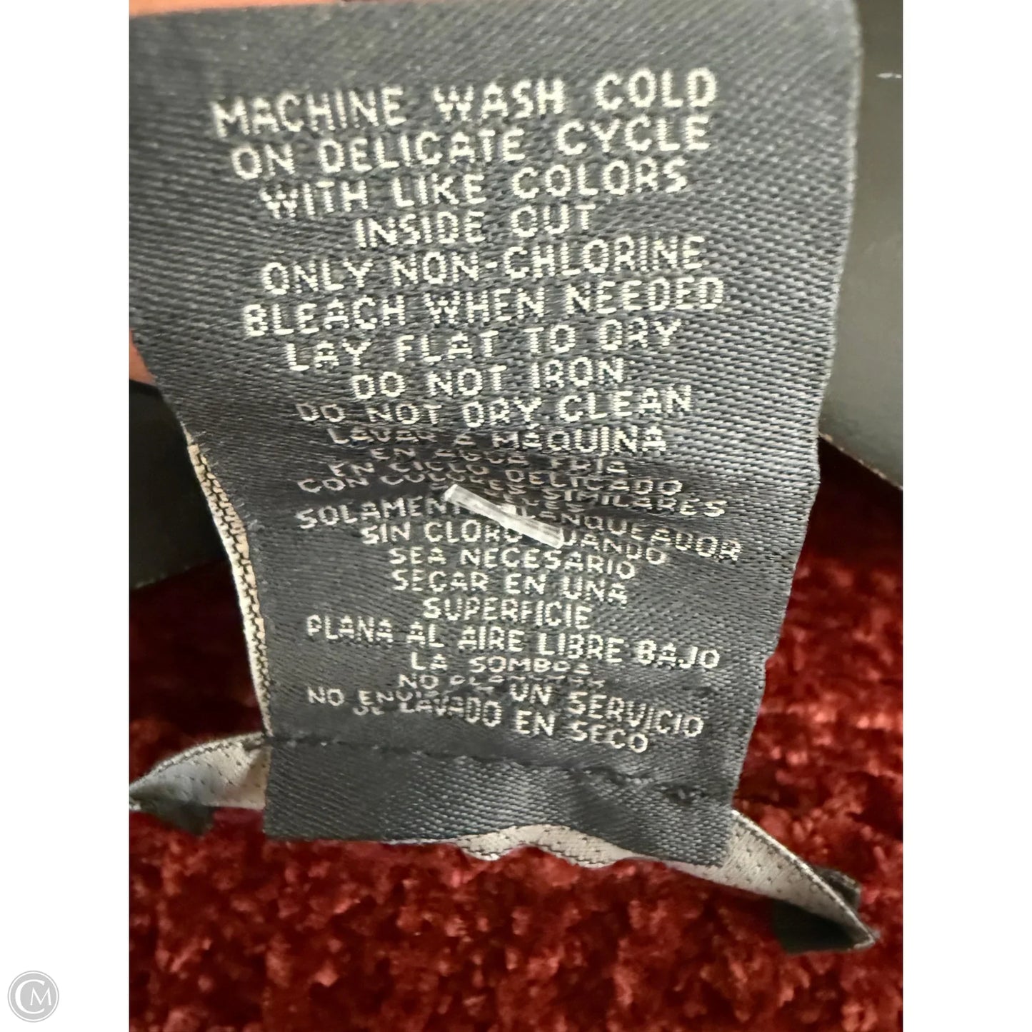 Sweater Cardigan By Matty M In Red, Size: L