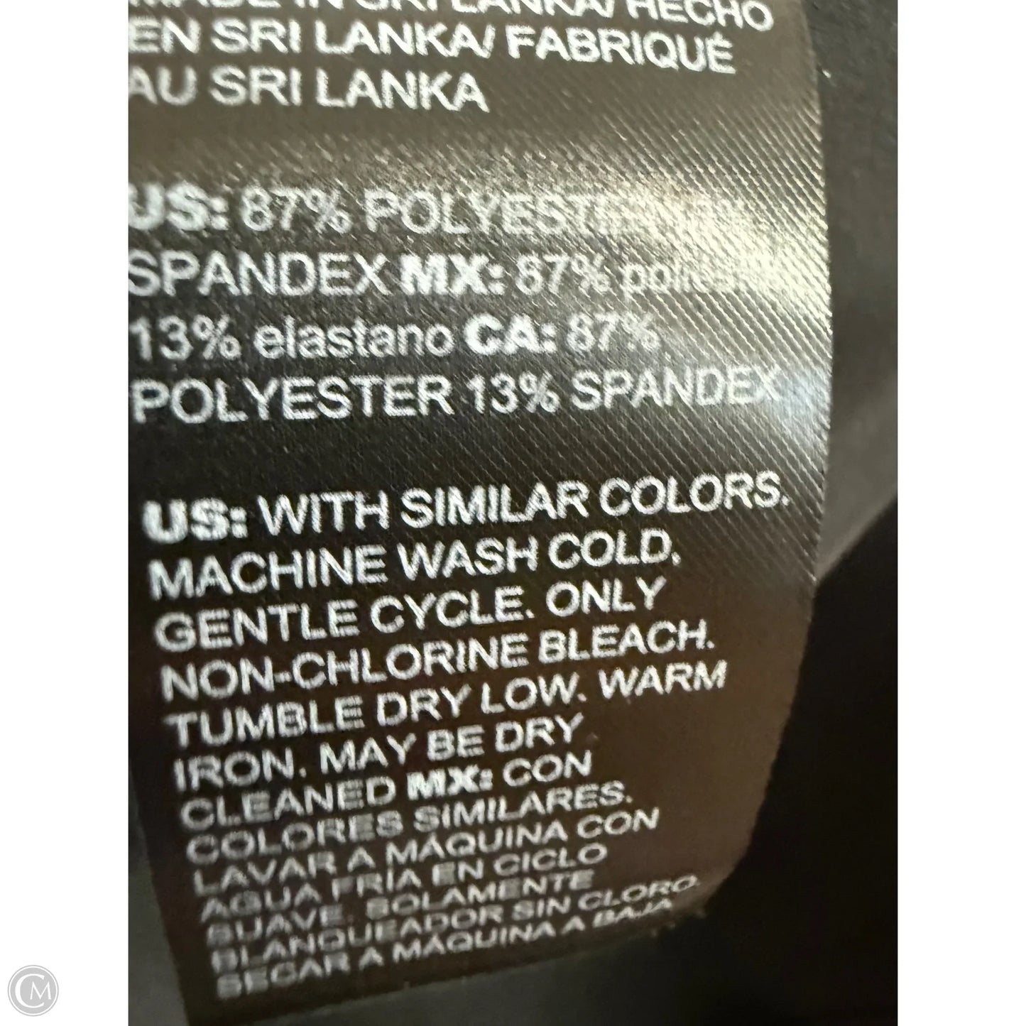 Vest Other By Chicos In Black, Size: L