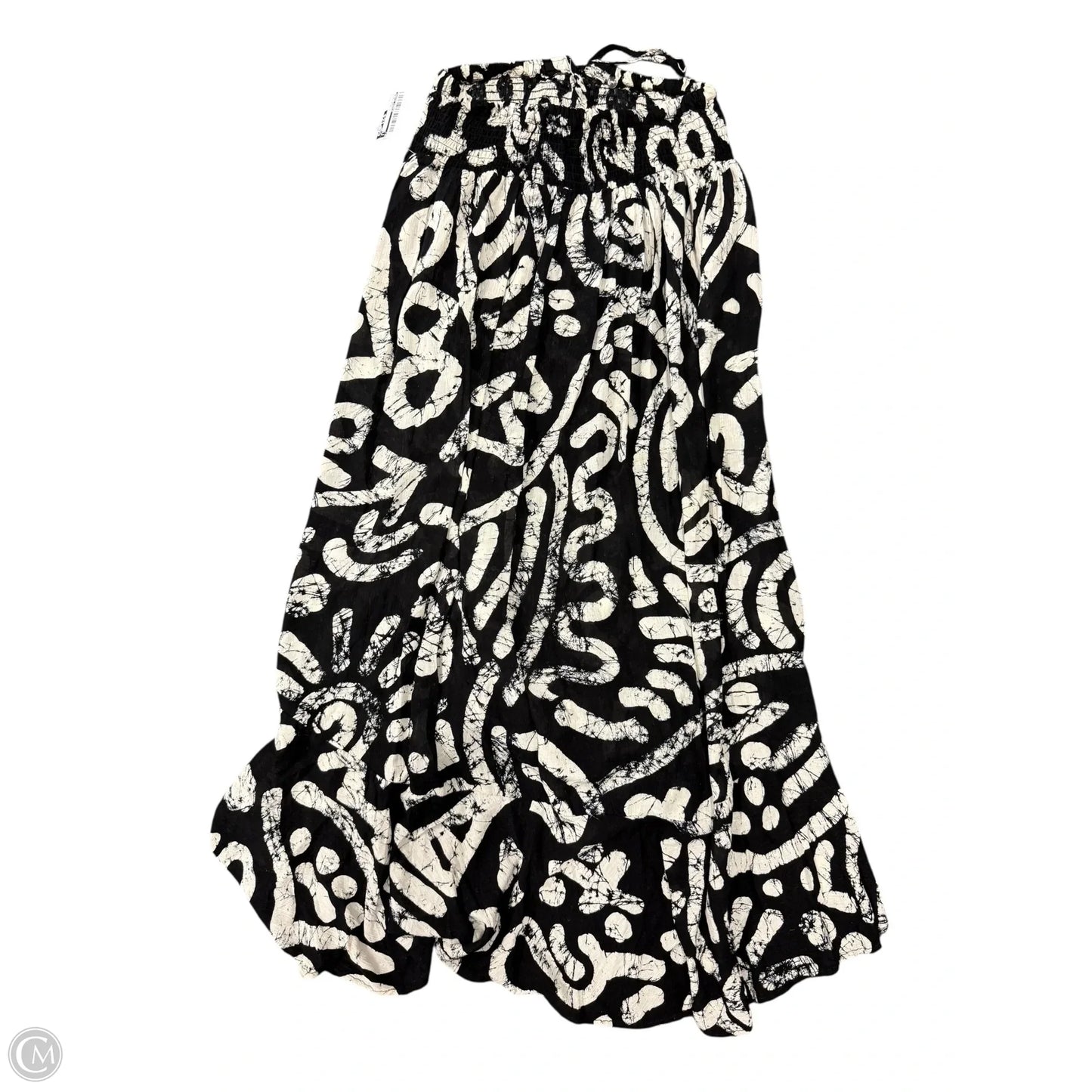 Skirt Maxi By Haute Hippie In Black & White, Size: L
