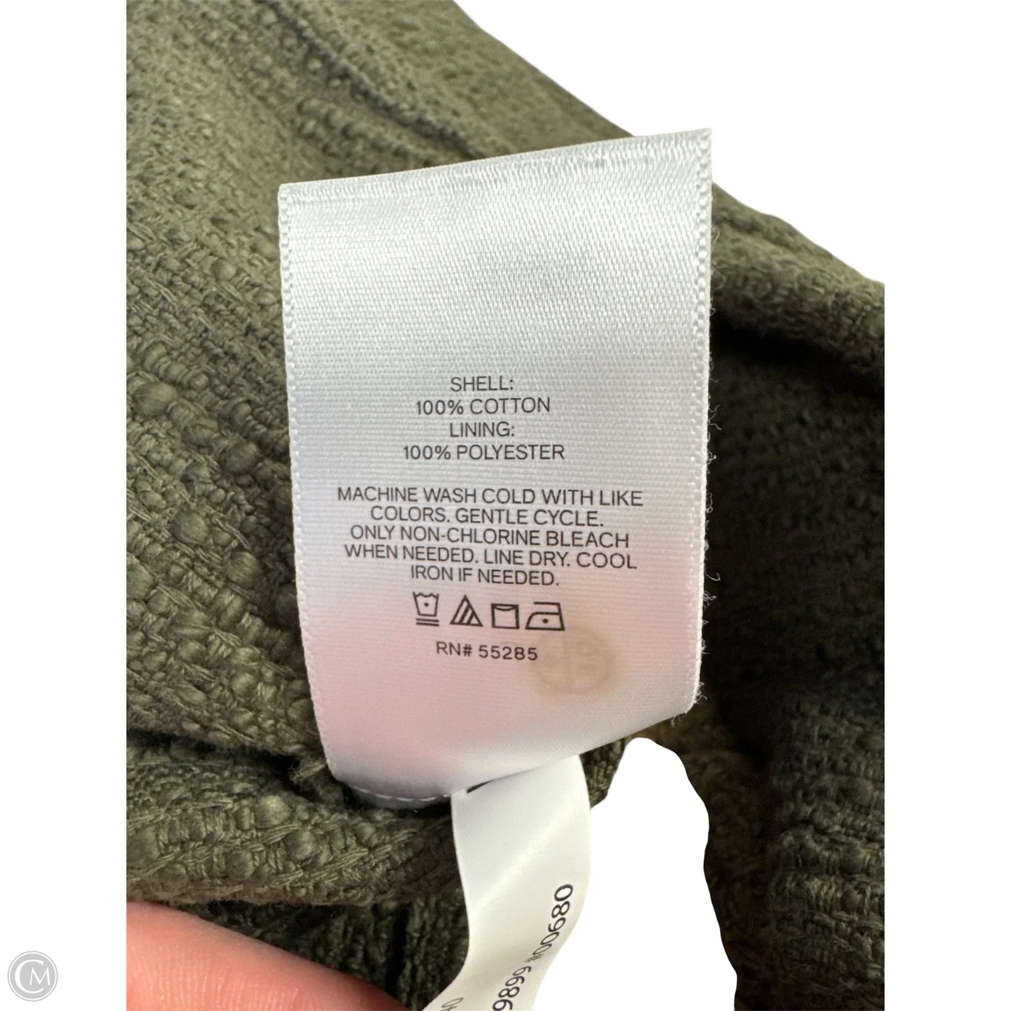 Jacket Other By Express In Green, Size: Xs