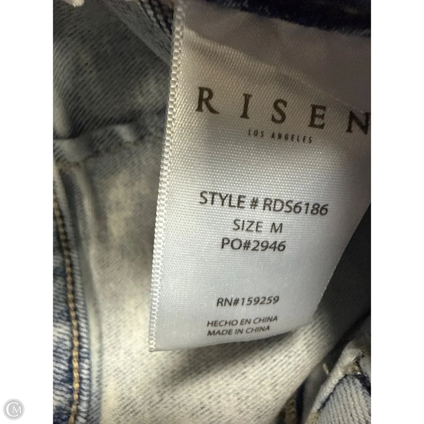 Skirt Maxi By Risen In Blue Denim, Size: M