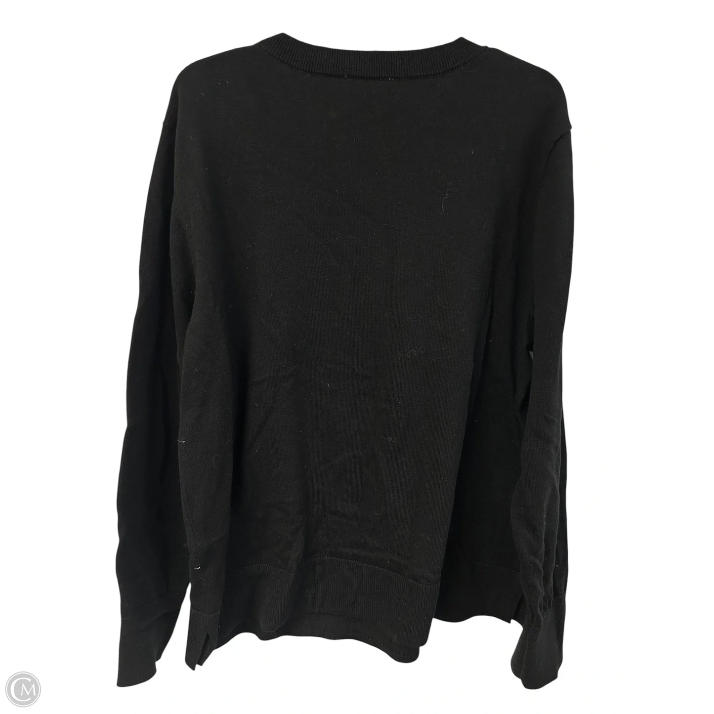 Sweater By Time And Tru In Black, Size: Xl