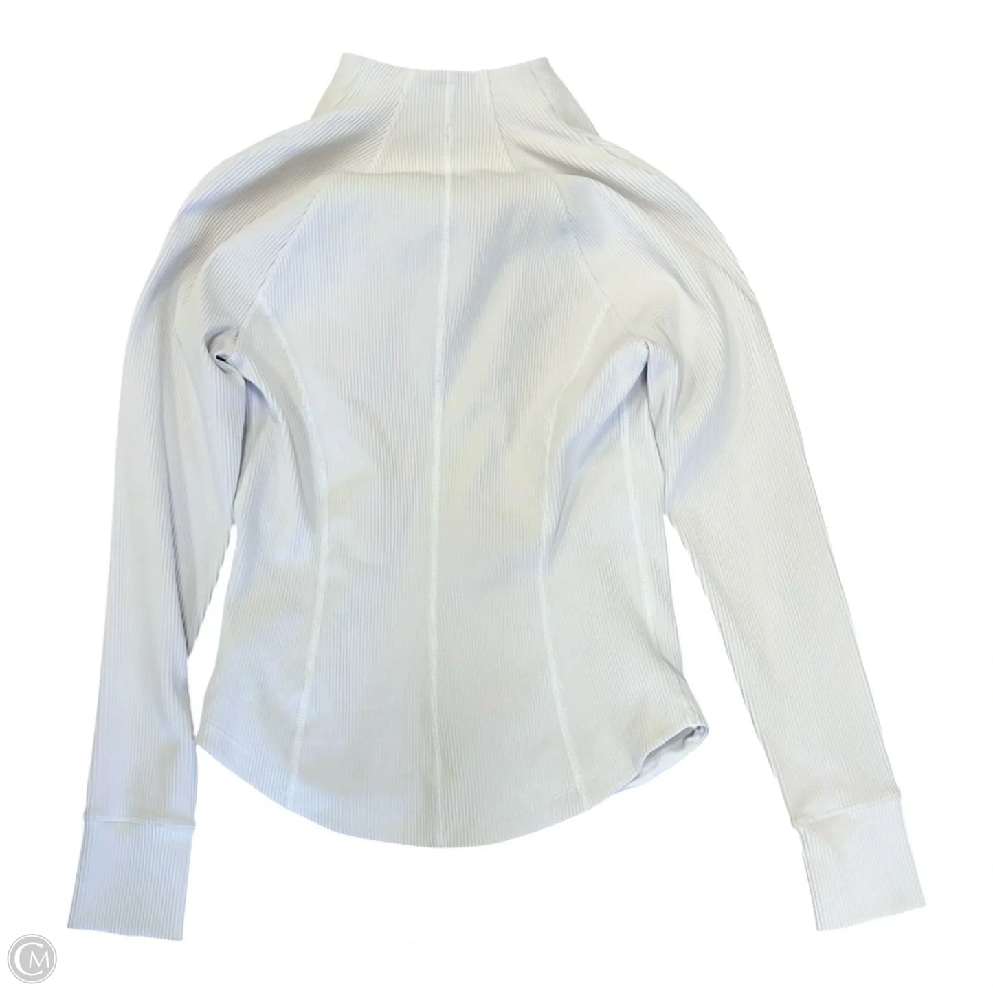 Athletic Jacket By Athleta In White Print, Size: S