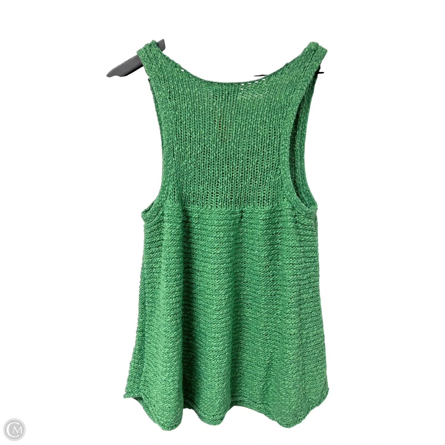 Top Sleeveless By Fate In Green, Size: M