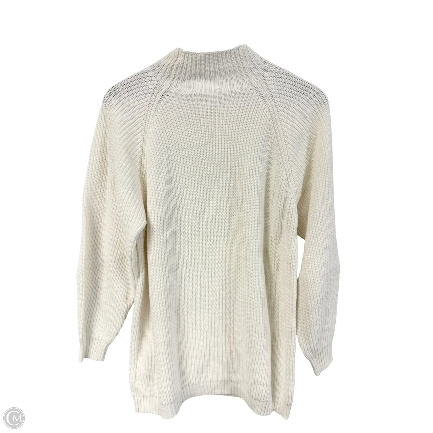 Sweater By Tribal In White, Size: M