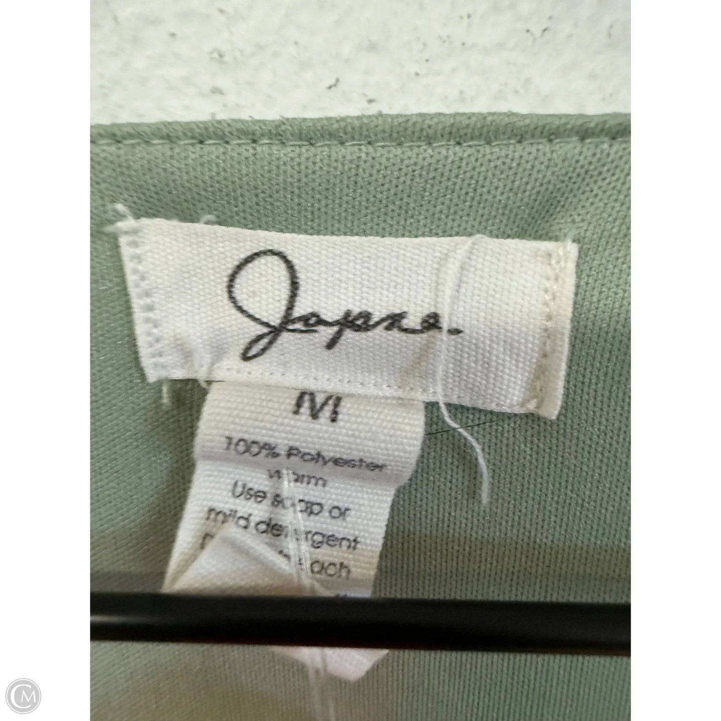 Top Long Sleeve By Japna In Green, Size: M