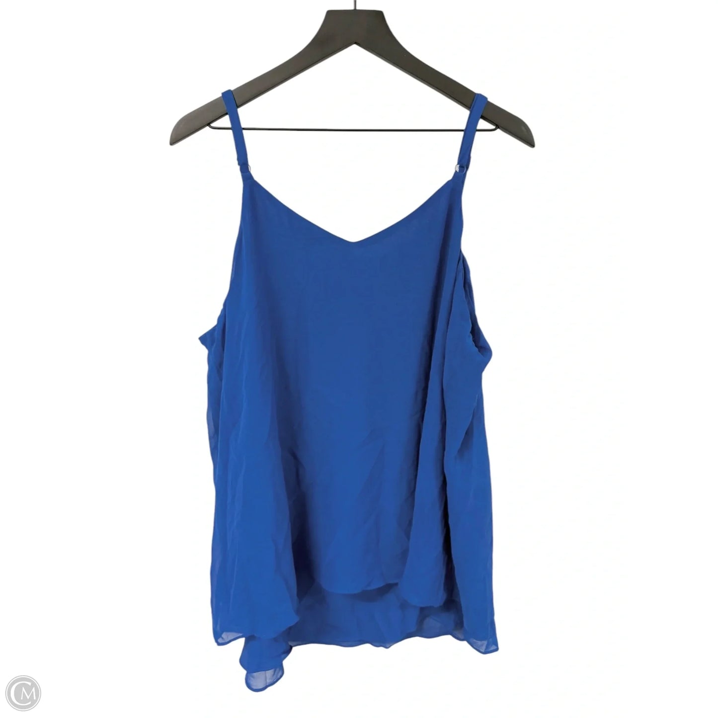 Top Sleeveless By Torrid In Blue, Size: 2x