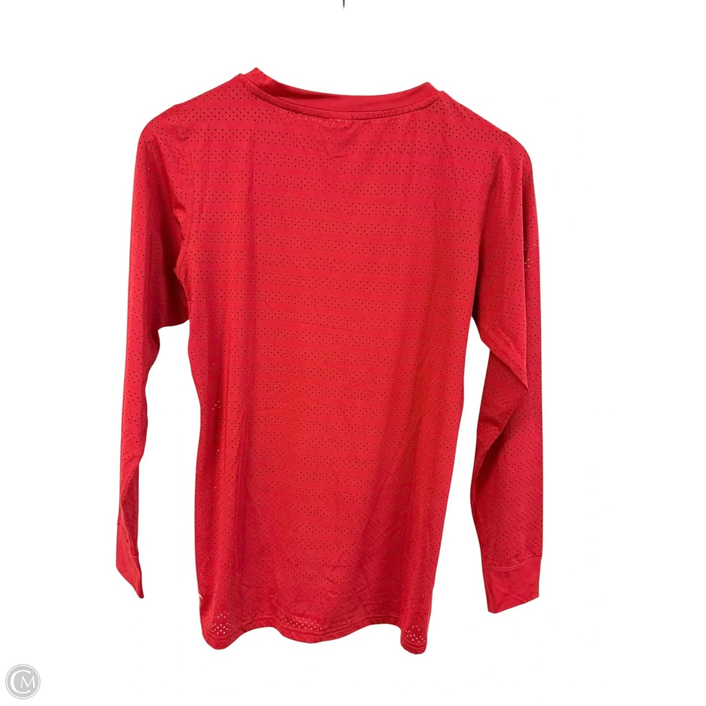 Athletic Top Long Sleeve Crewneck By Zyia In Red, Size: M