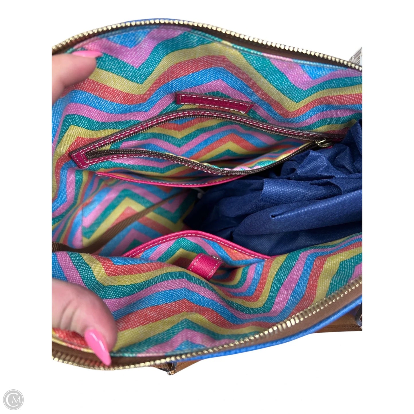 Handbag Designer By Dooney And Bourke, Size: Large