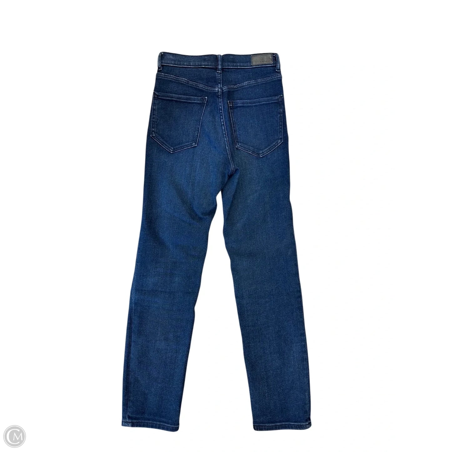 Jeans Skinny By Express In Blue Denim, Size: 0