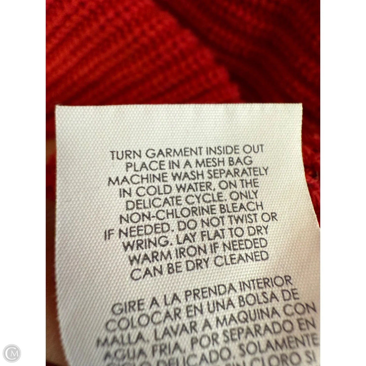 Sweater By Cabi In Red, Size: S