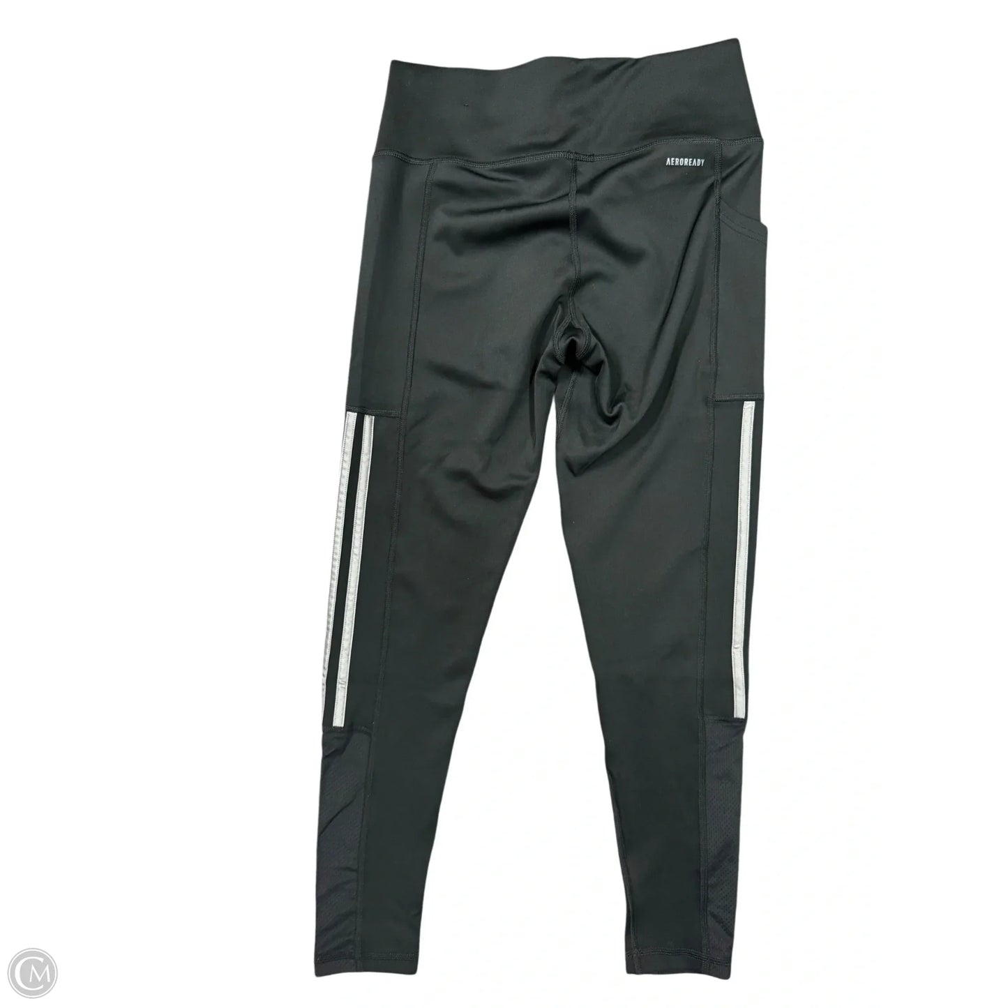 Athletic Leggings By Adidas In Black, Size: M