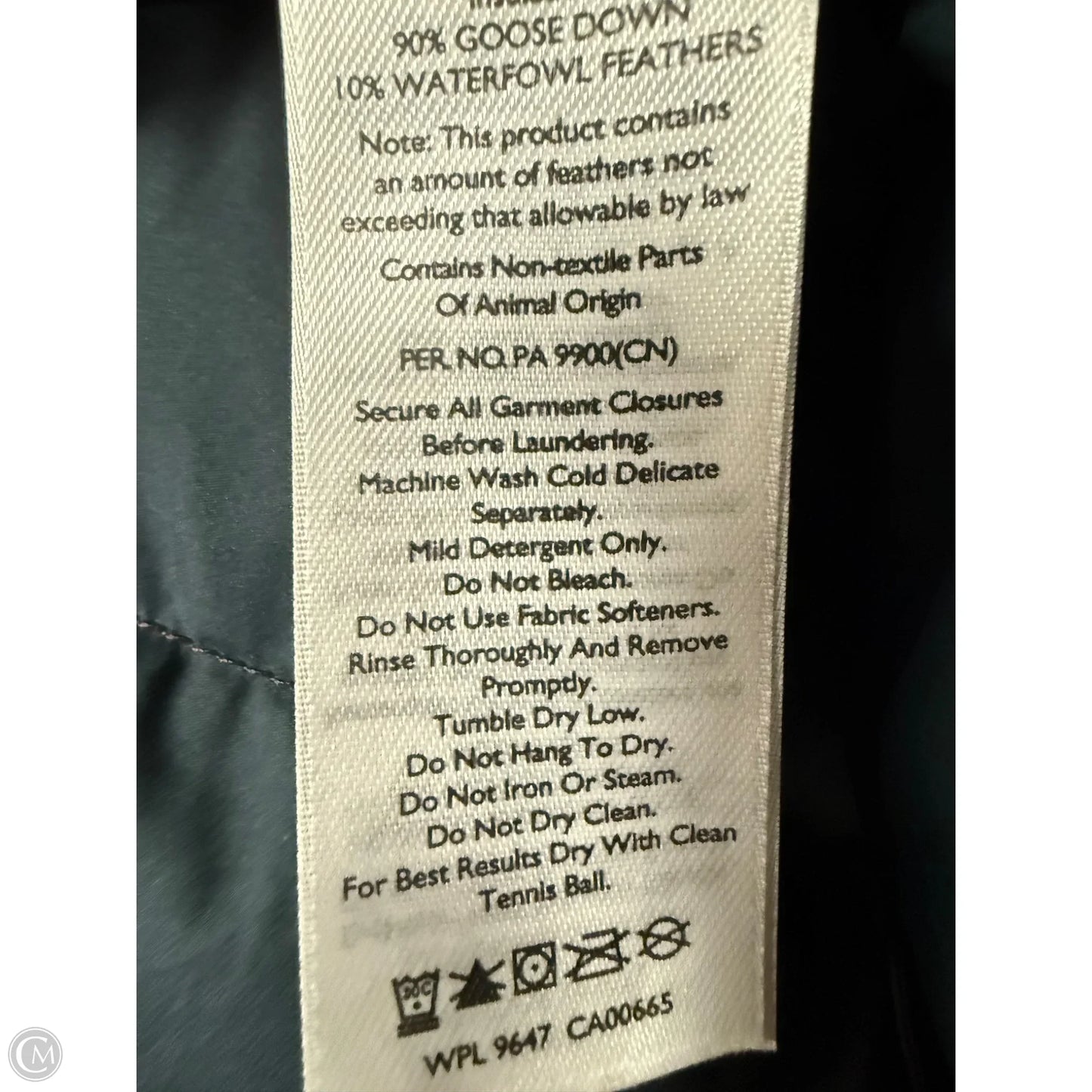 Coat Puffer & Quilted By Eddie Bauer In Purple, Size: M