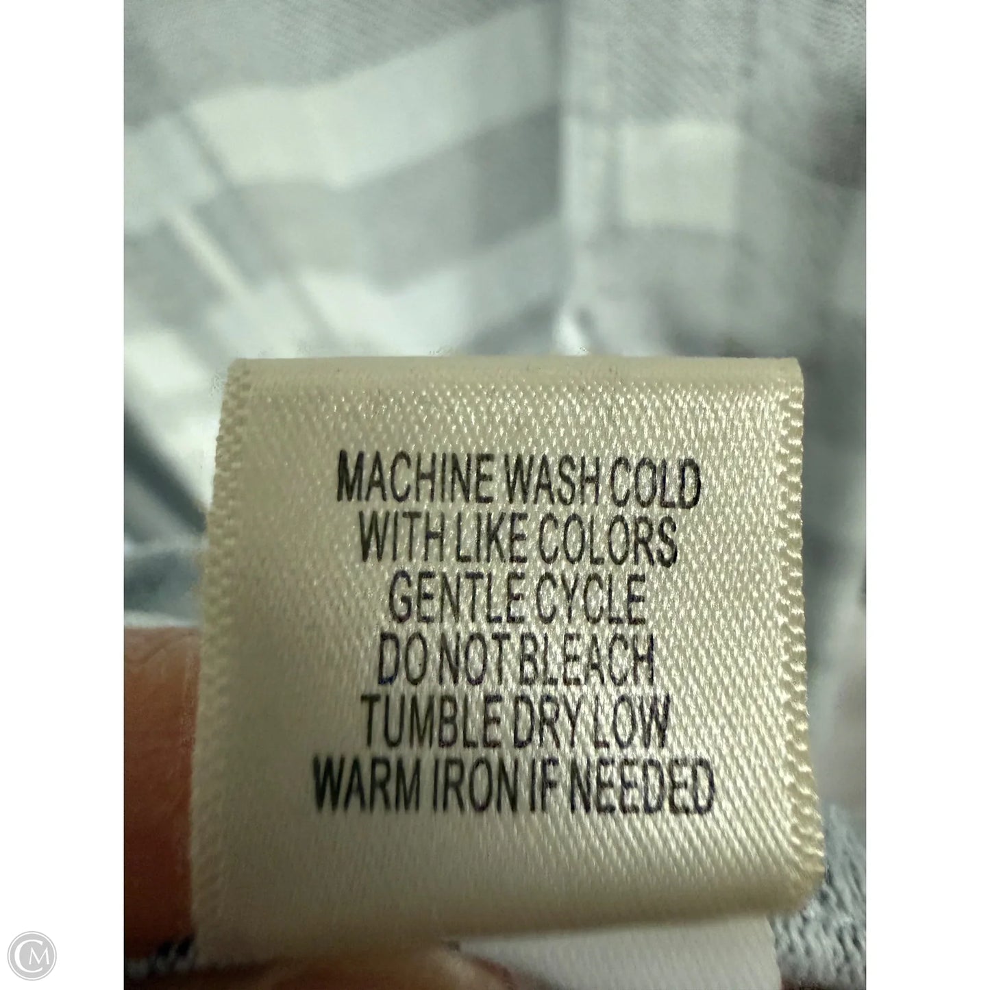 Cardigan By Clothes Mentor In Blue, Size: 1x