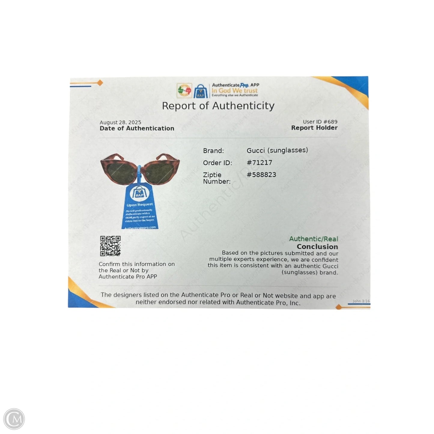 Sunglasses Luxury Designer By Gucci
