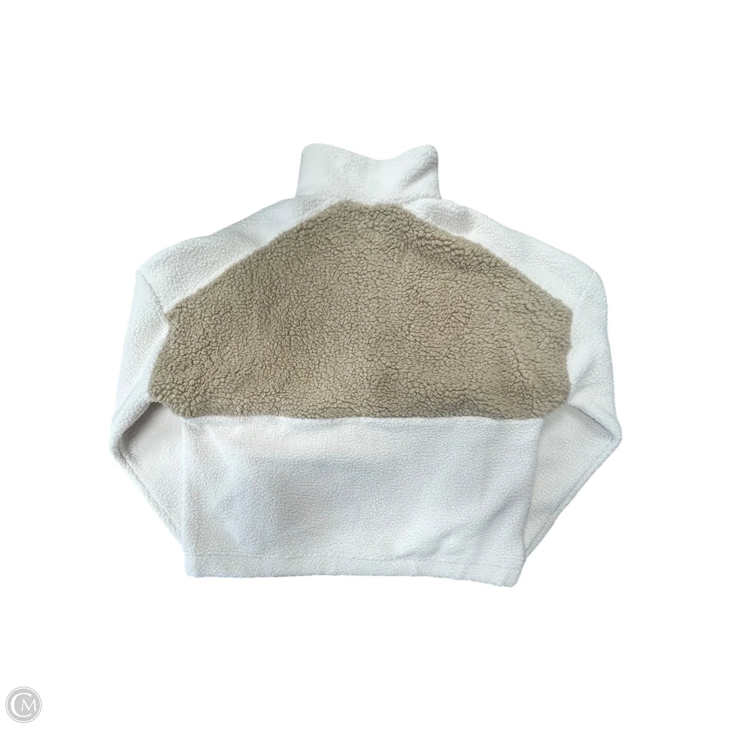 Coat Faux Fur & Sherpa By Columbia In Cream, Size: M