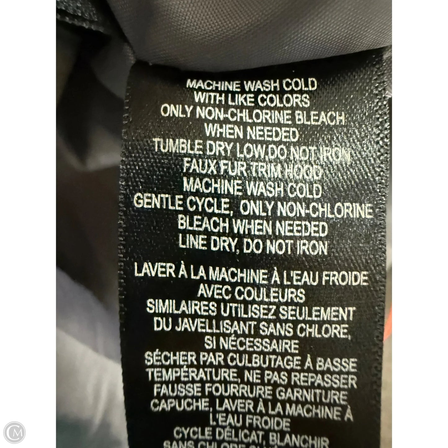 Coat Puffer & Quilted By Kenneth Cole In Silver, Size: 1x