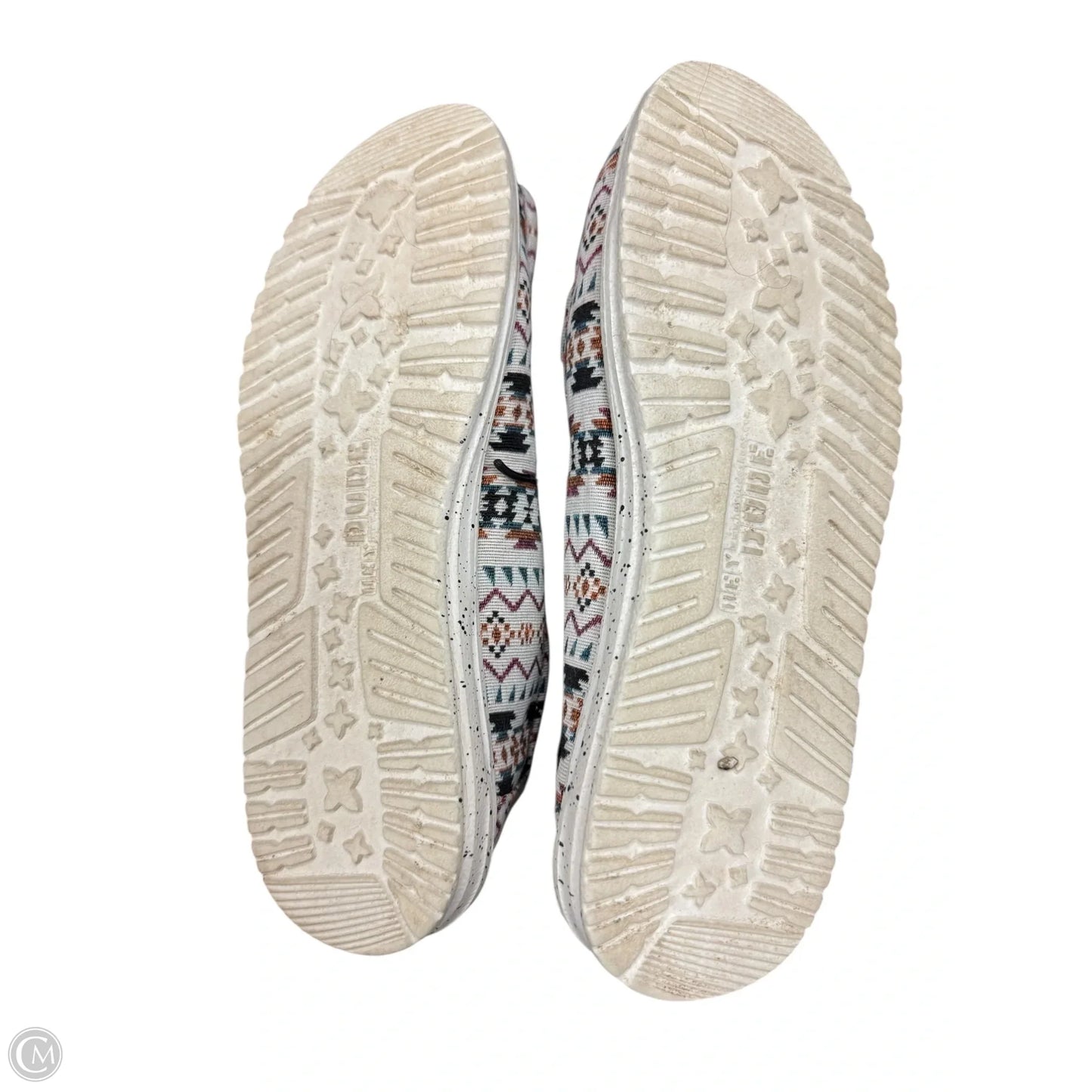 Shoes Flats By Hey Dude In Multi-colored, Size: 8