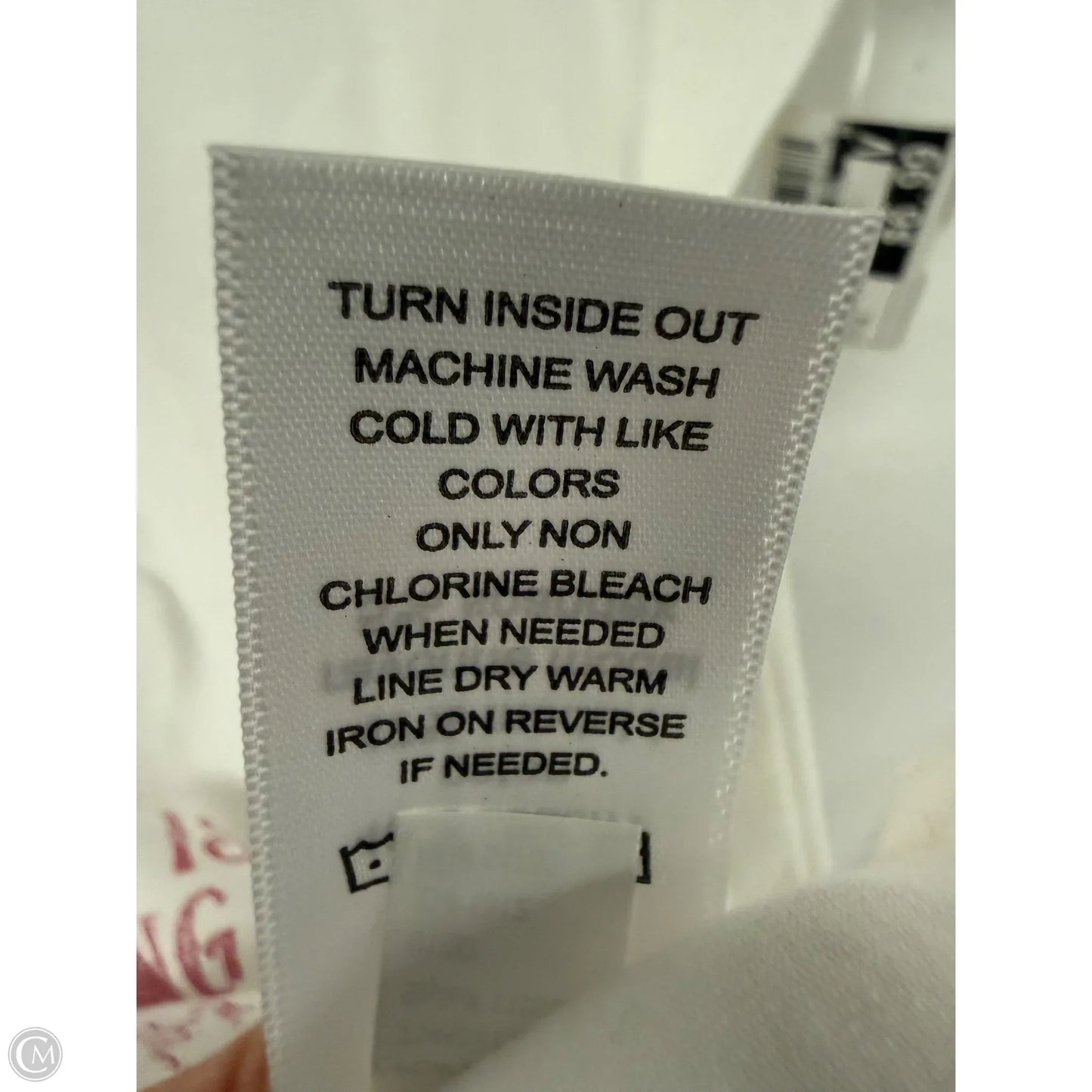 Top Short Sleeve Basic By Maurices In White, Size: M