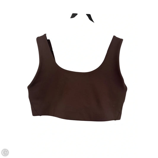 Athletic Bra By Nike Apparel In Brown, Size: L